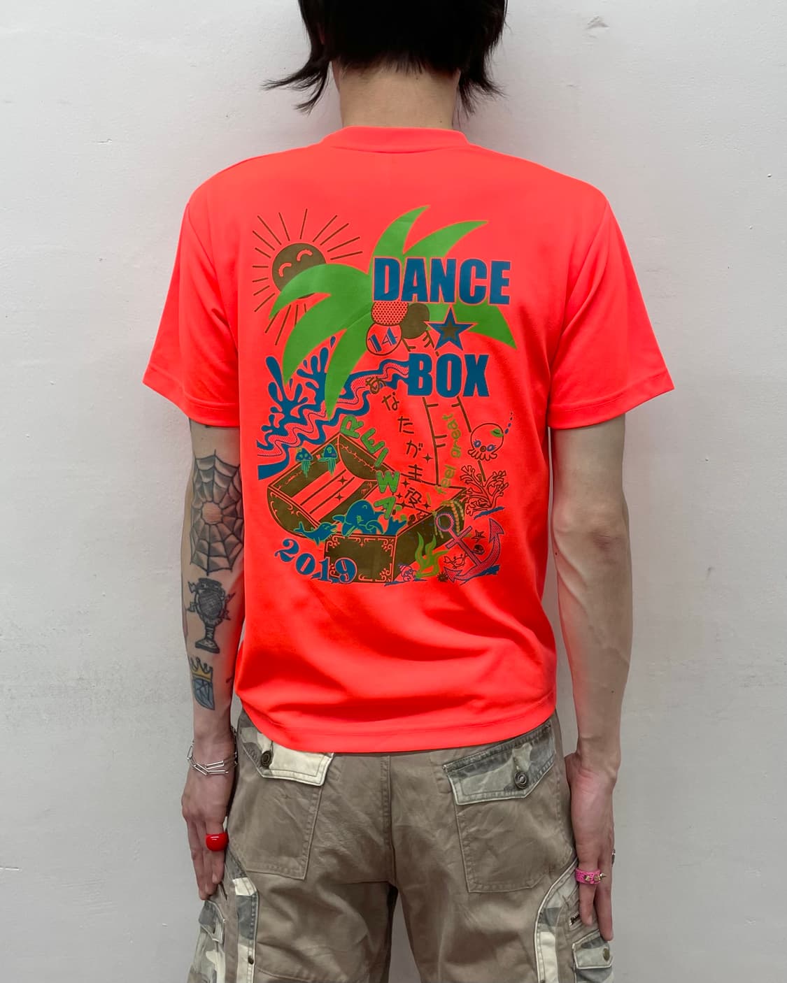 3 girls Hawaiian orange T-shirt 상품이미지2