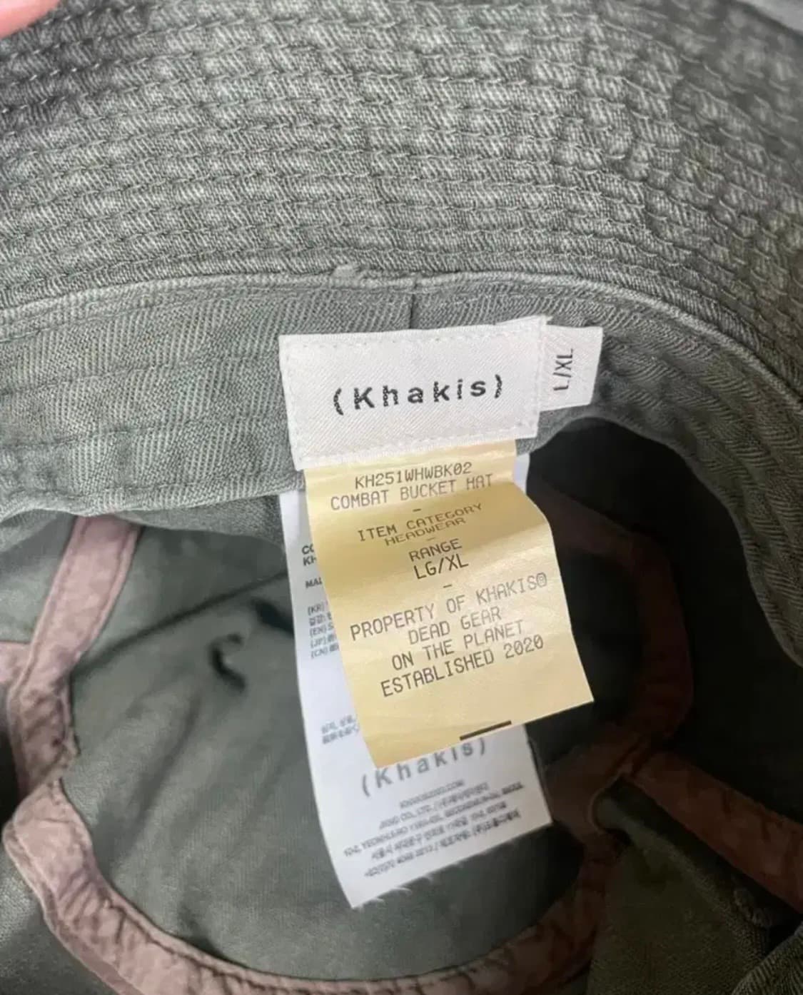 카키스버킷햇xl 상품이미지3