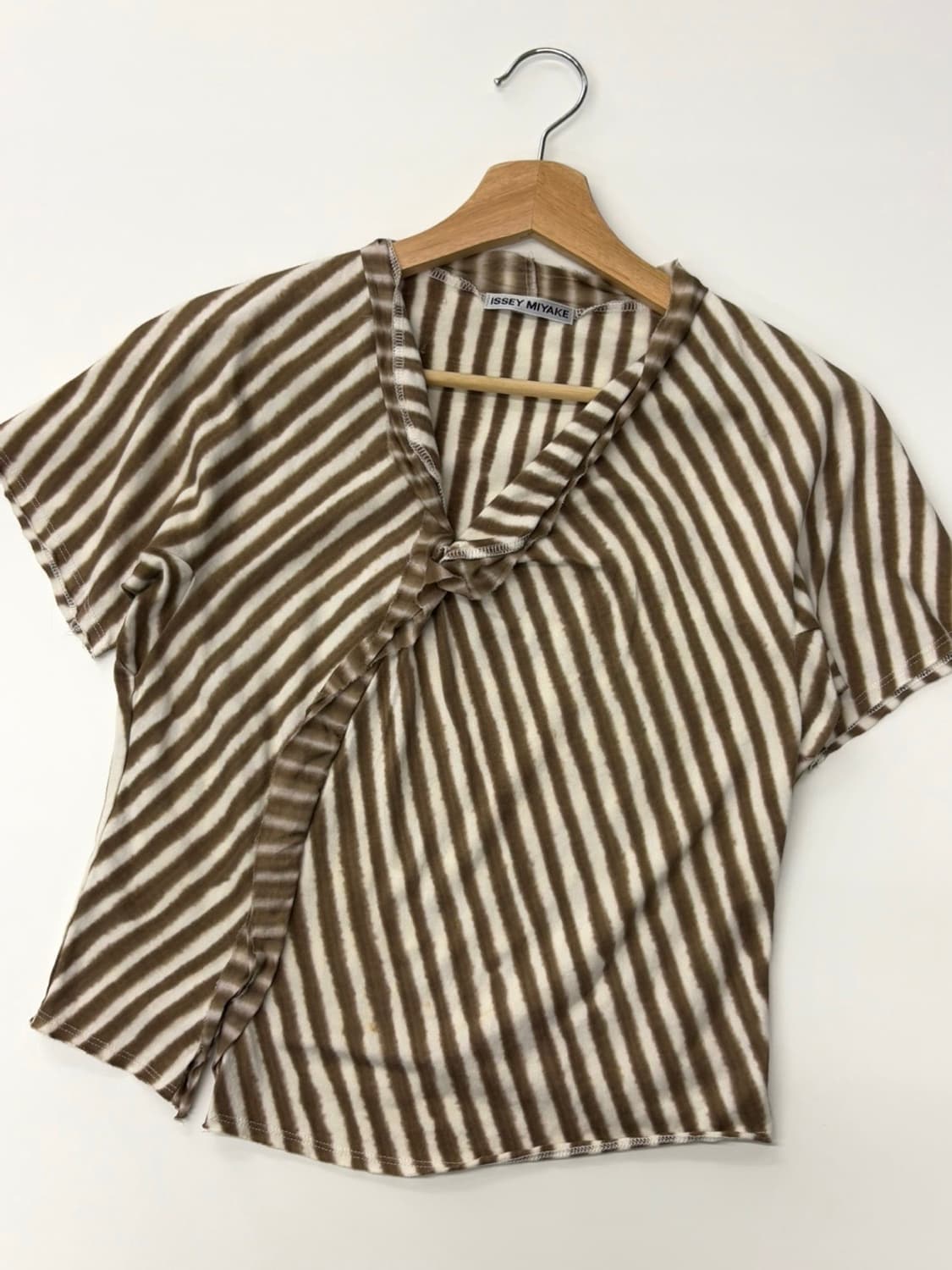 Issey Miyake 이세이미야케 스트라이프 티셔츠 상품이미지1