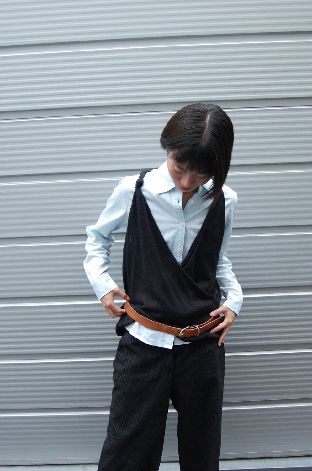 Calvin klein wrap balloon sleeveless 상품이미지3