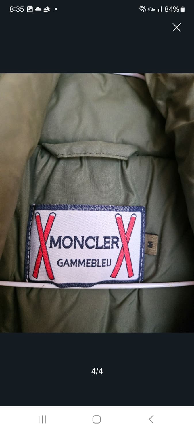 몽클레어 감마블루 사파리패딩 .  100 상품이미지2