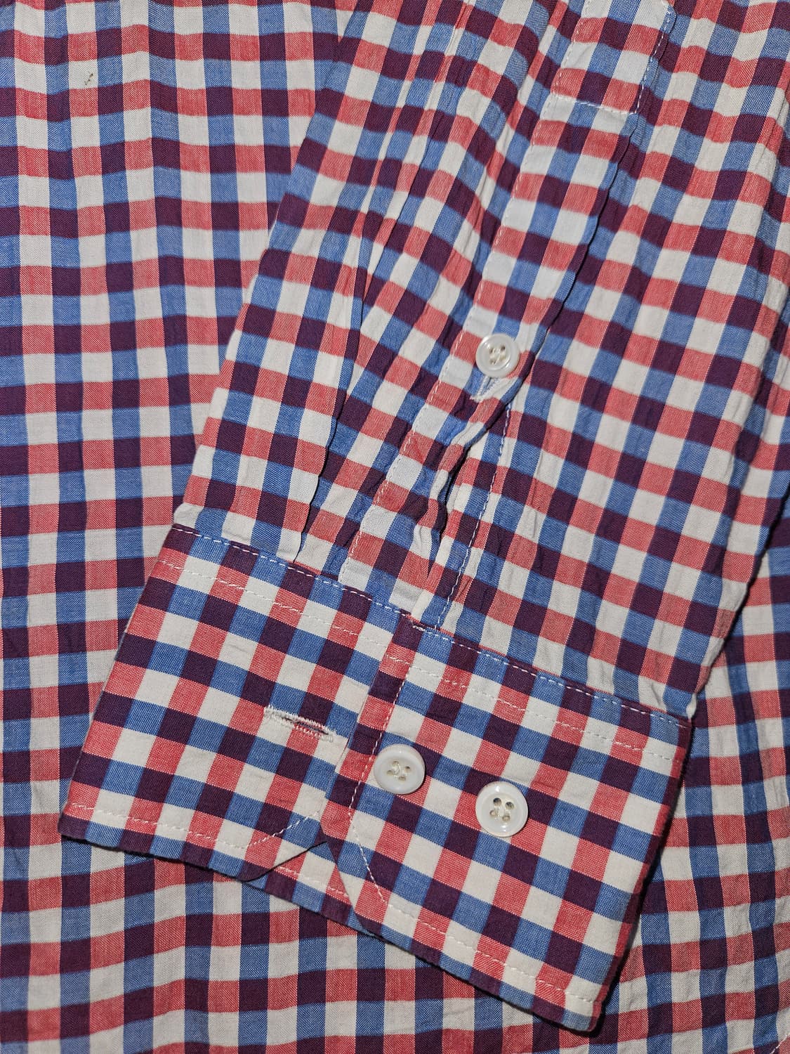 WOOYOUNGMI 솔리드옴므 우영미 체크 셔츠 상품이미지2