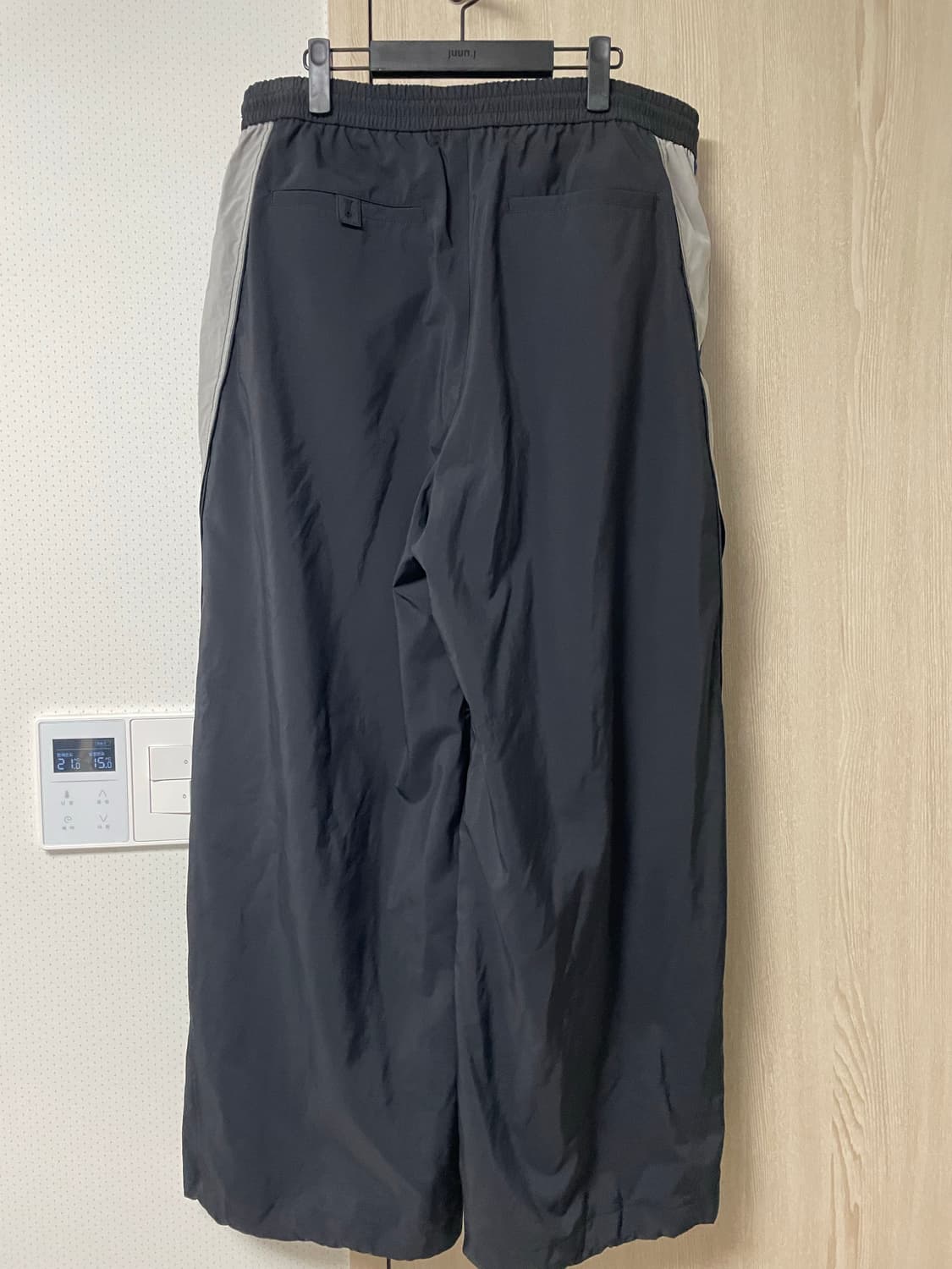 준지 25ss 컬러블록 스포티 트랙팬츠(트랙1) 블루, 52사이즈 상품이미지4