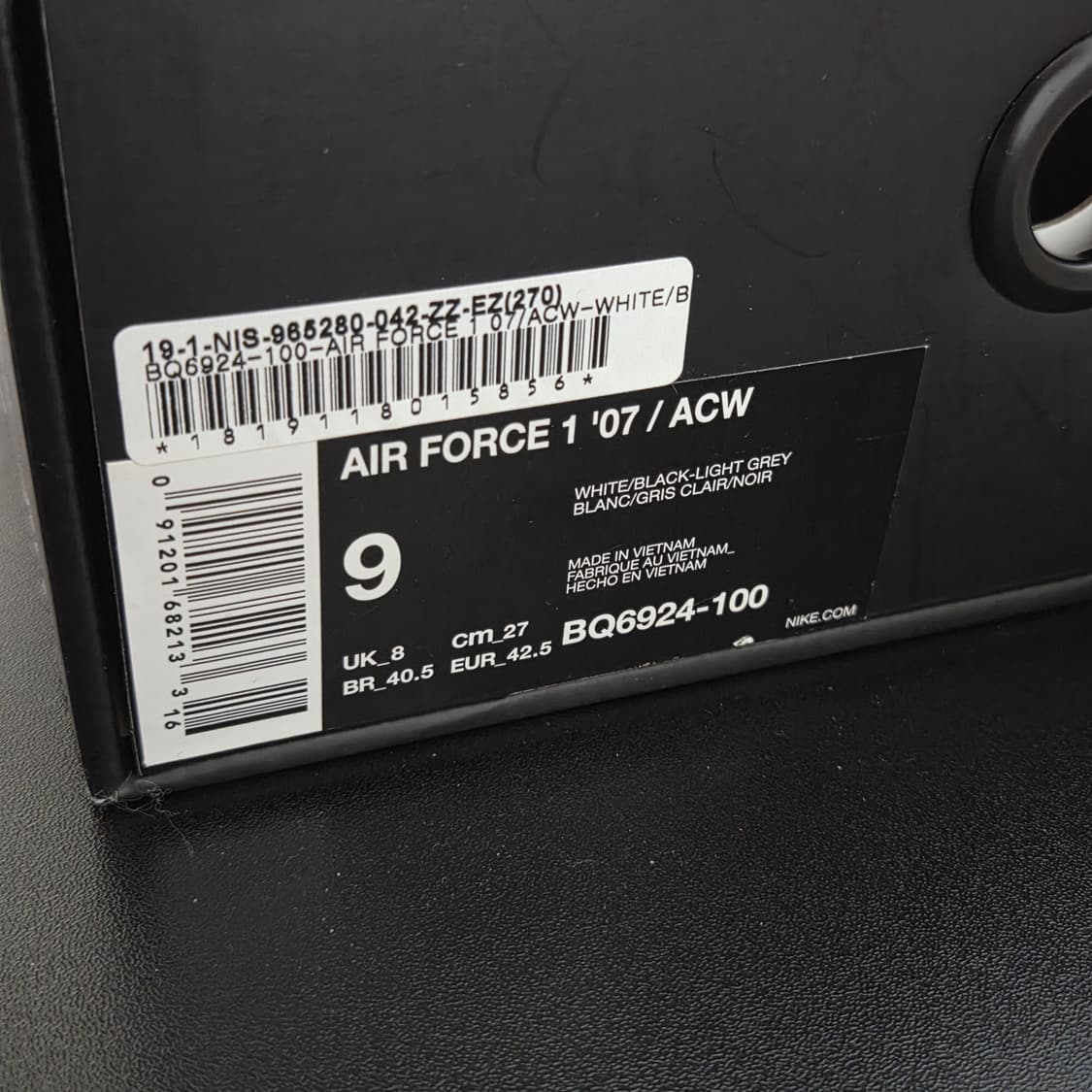 나이키 에어포스1 acw 아크로님 상품이미지5