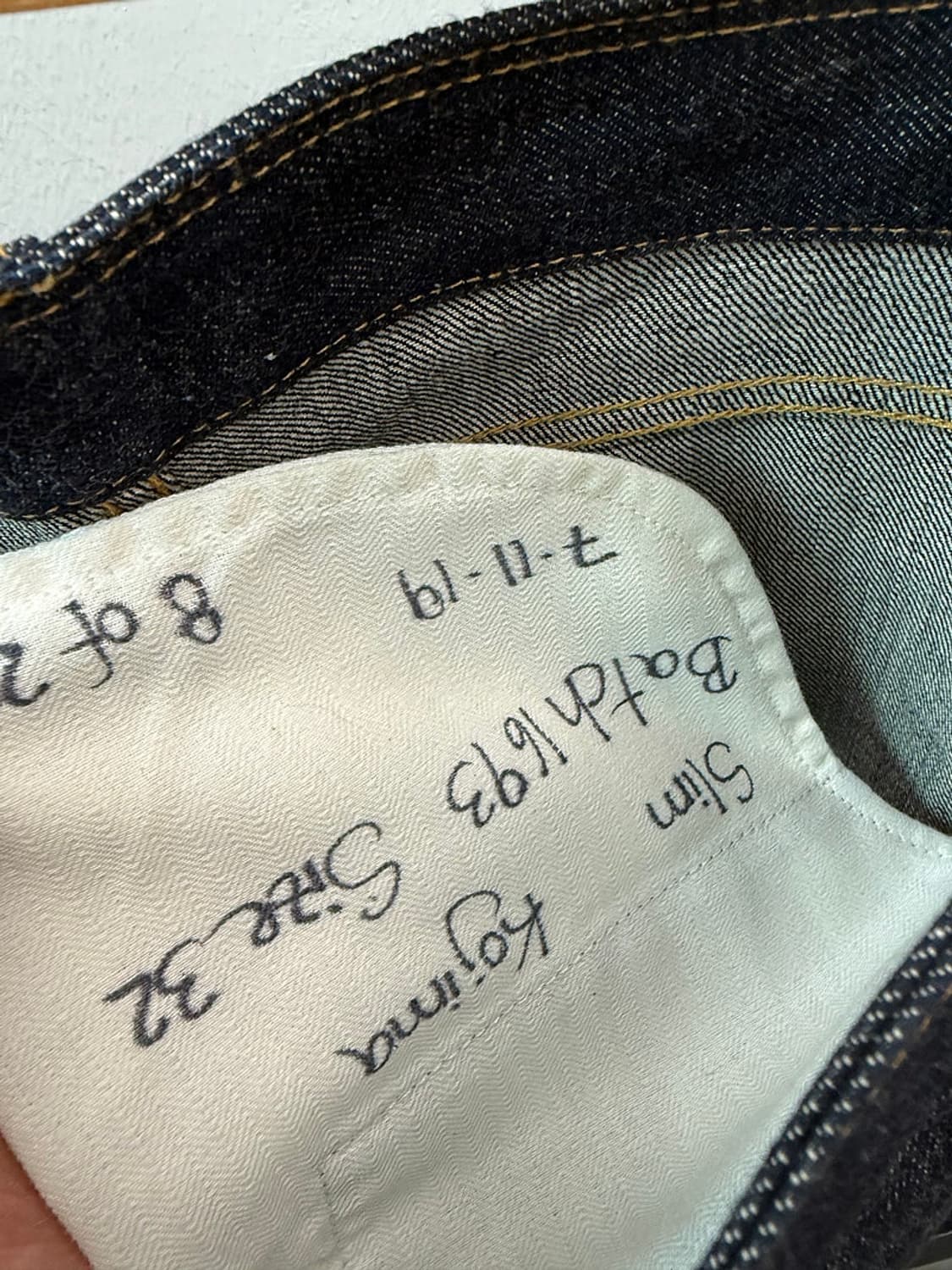 32) SHOCKOE 셀비지 데님  상품이미지8