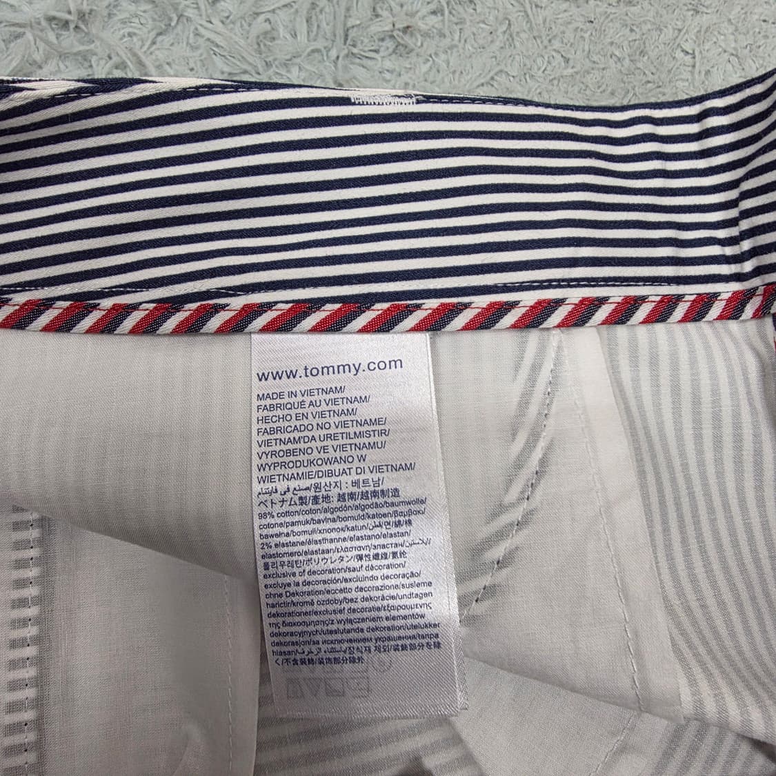 [새상품] 타미힐피거 IM LONDON 스트라이프 팬츠 26 상품이미지10
