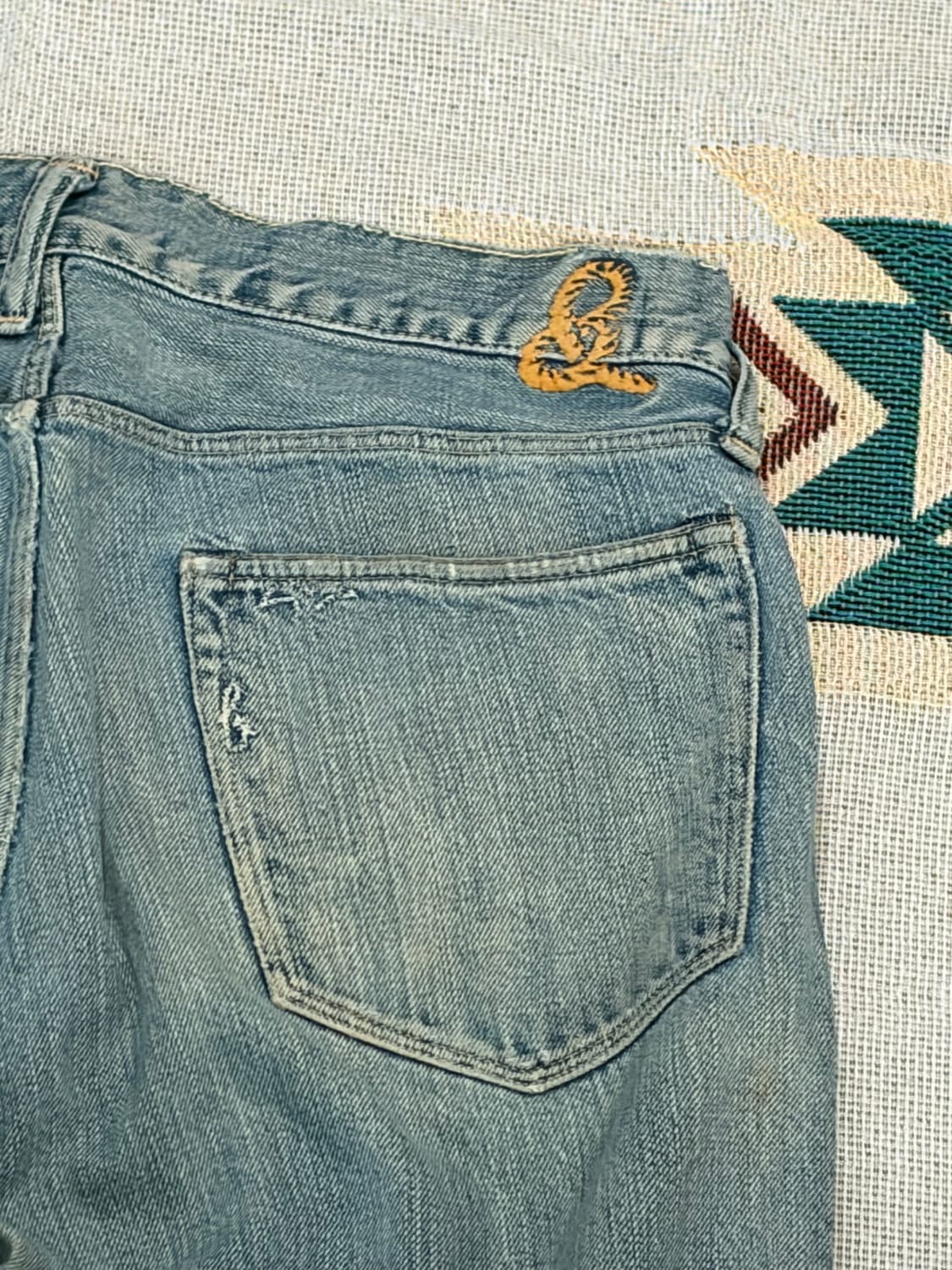 90~00s 아카이브 45 rpm 빈티지 워싱 데님 팬츠 상품이미지7