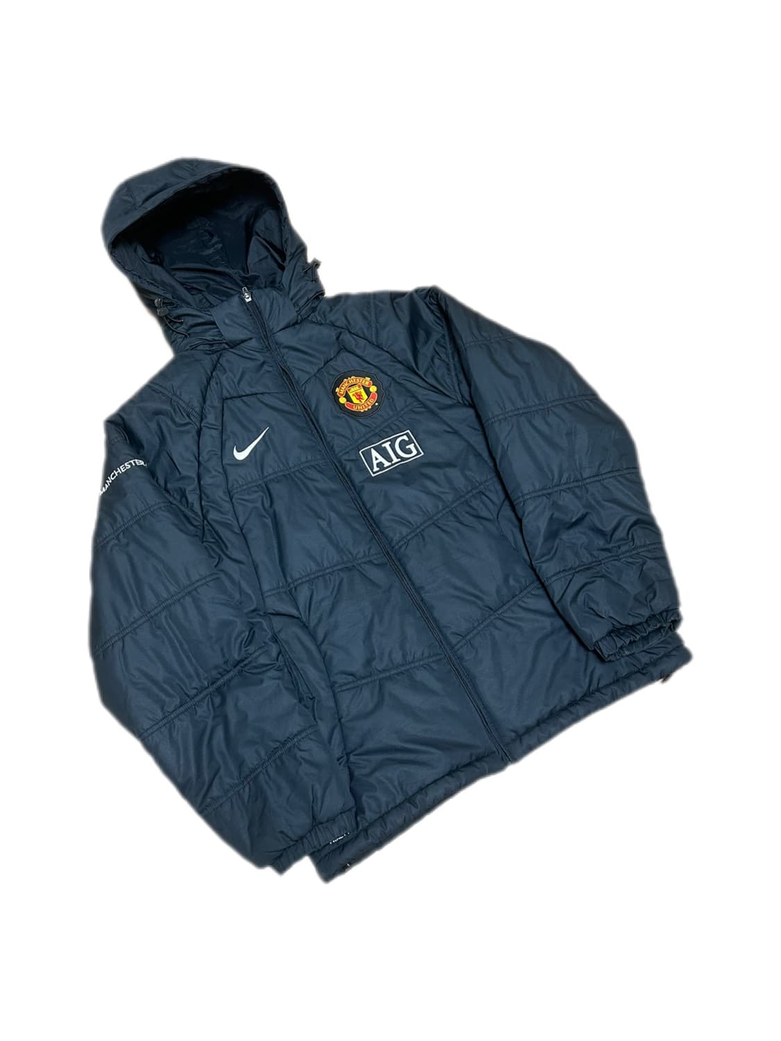 나이키 맨체스터 유나이티드 블랙 점퍼 자켓 상품이미지1