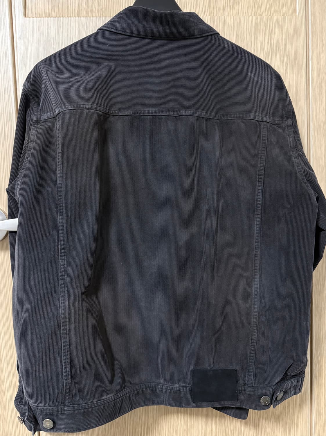 폴리테루 코듀로이 멀티페이디드 차콜 3사이즈 판매 상품이미지3