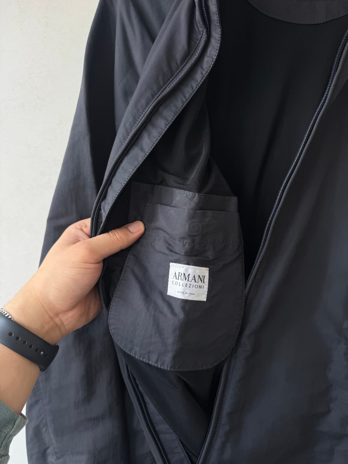 아르마니 2-way zipper 자켓 상품이미지6