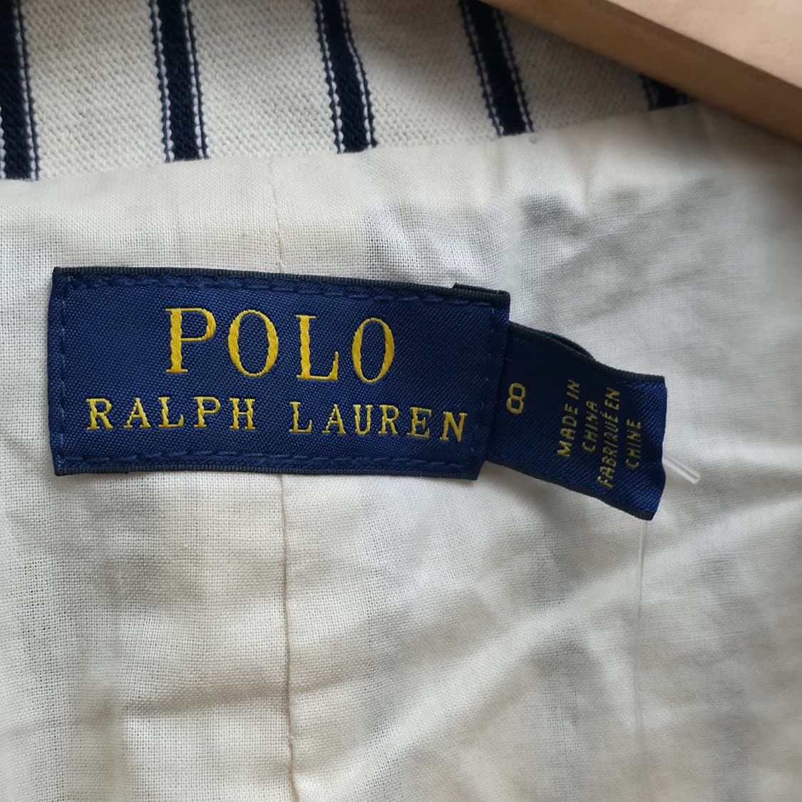 [66,8,M] 폴로 랄프로렌 스트라이프 블레이저 자켓 상품이미지5