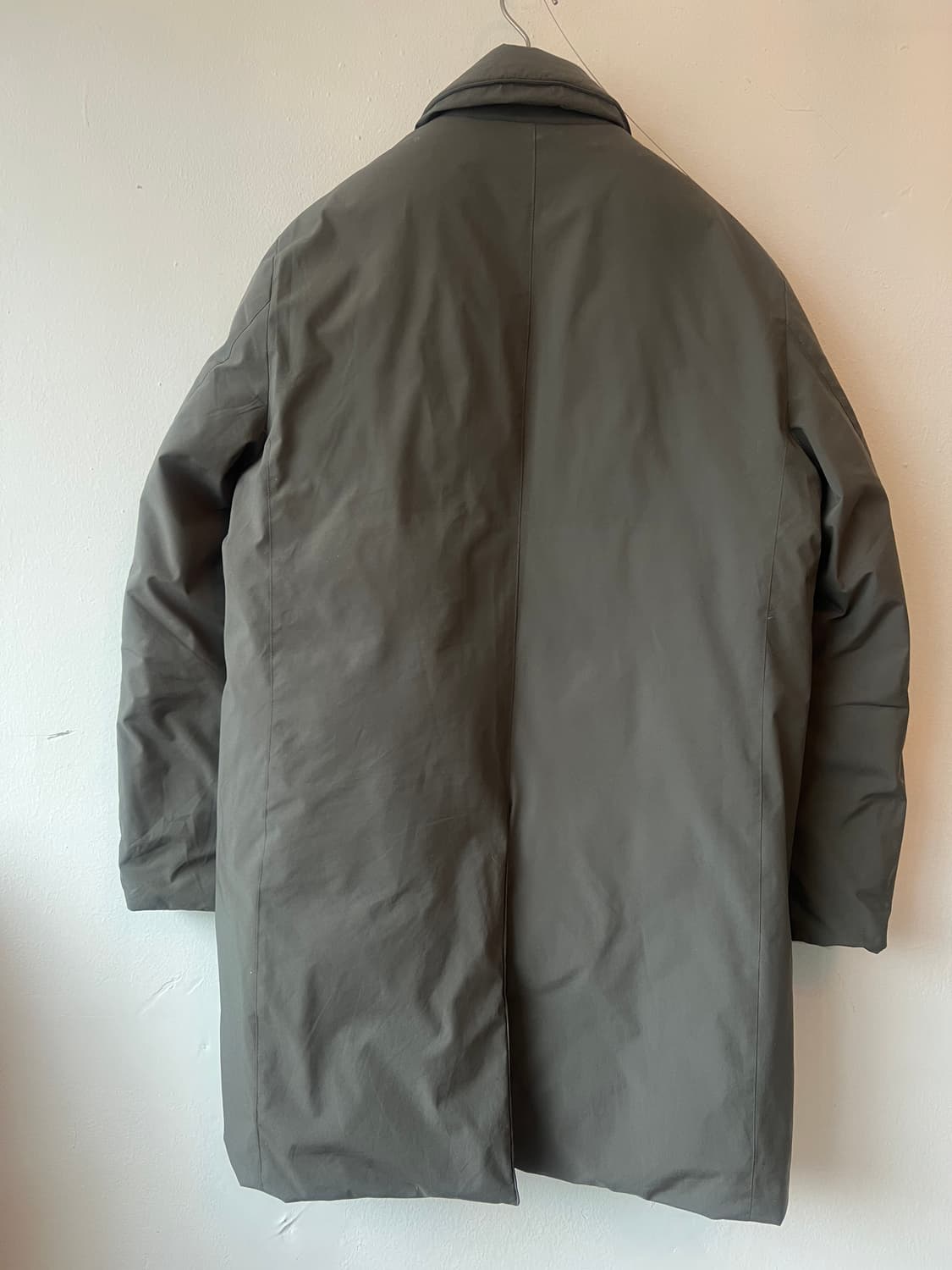 지오지아 남성 카키 맥코트 덕다운패딩코트 상품이미지3