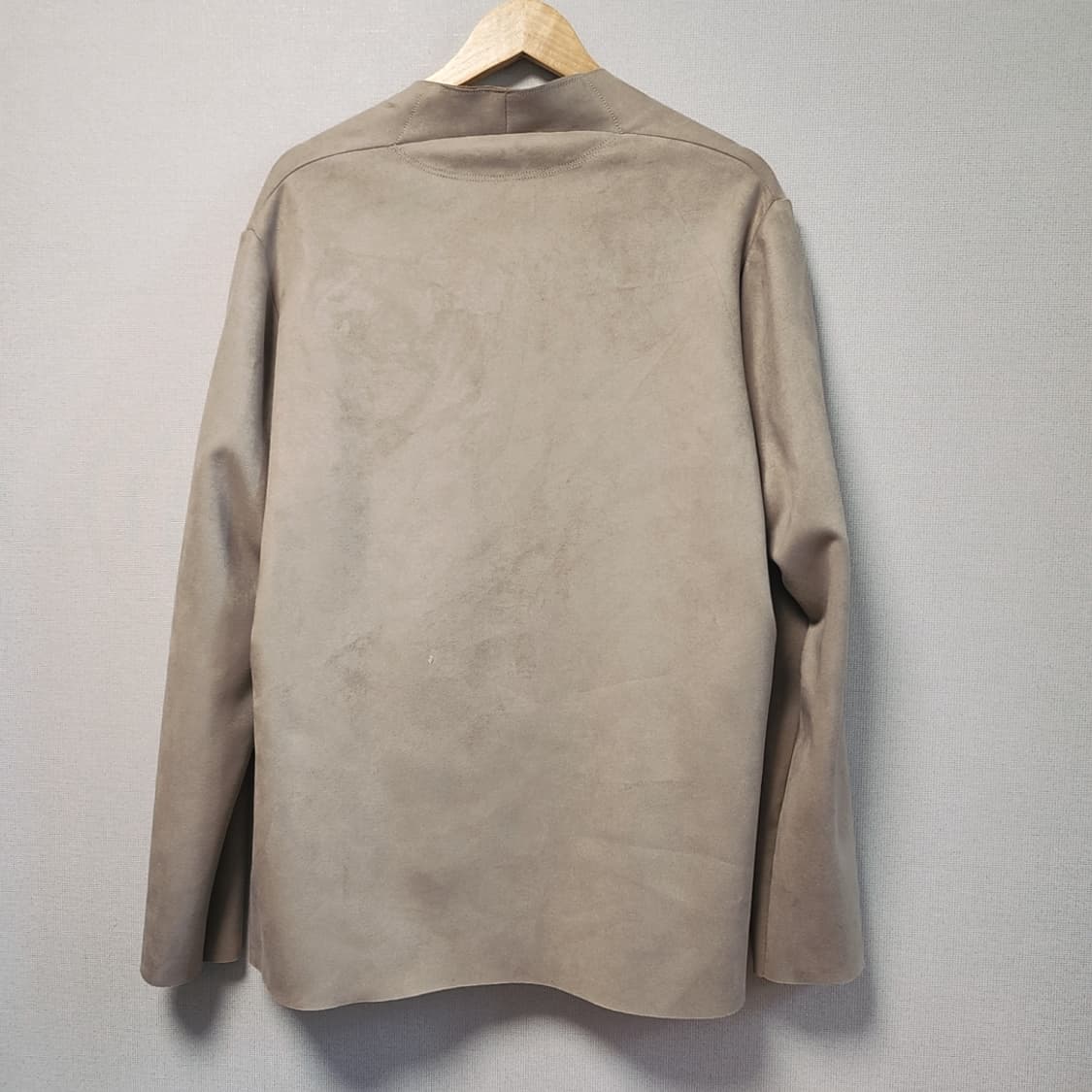 [L] 자라 스웨이드 오픈형 자켓 상품이미지2