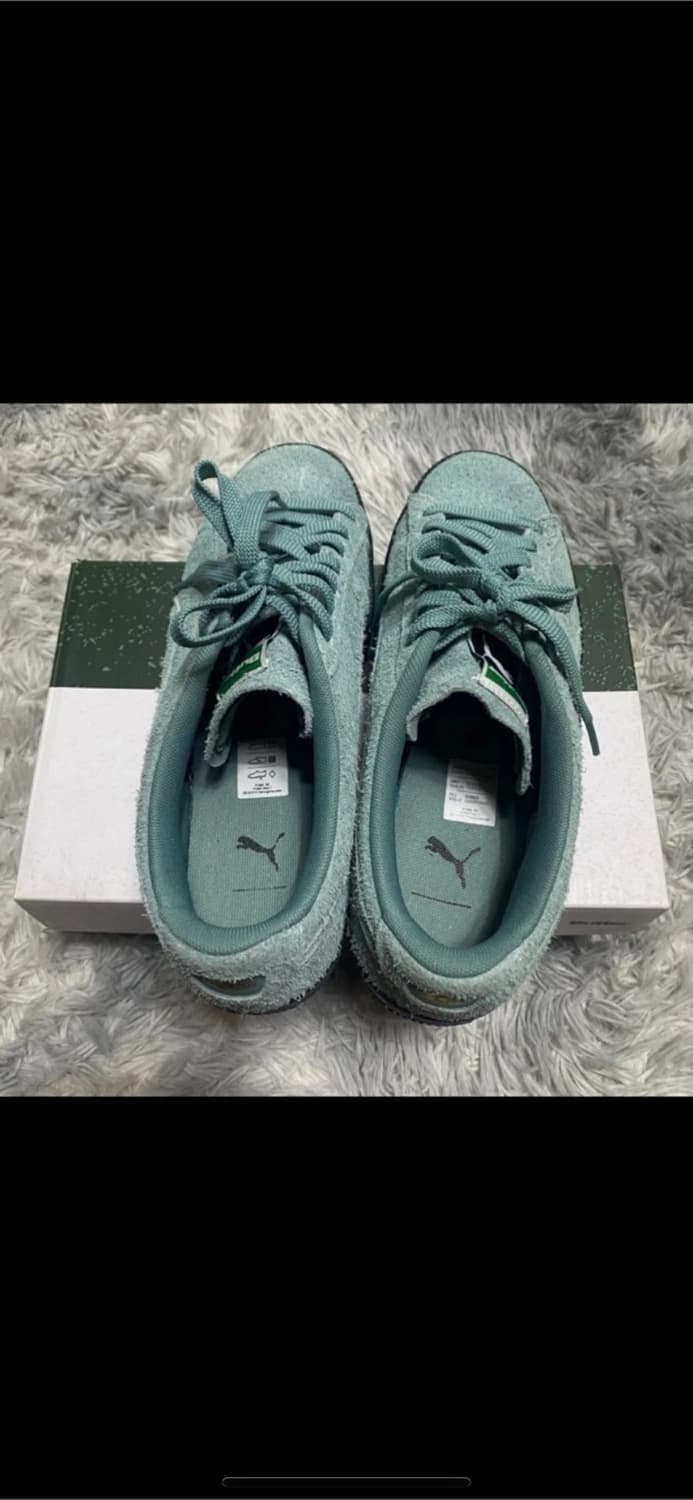 푸마 x 버터굿즈 스웨이드 빈티지 미네랄 블루 270 상품이미지4