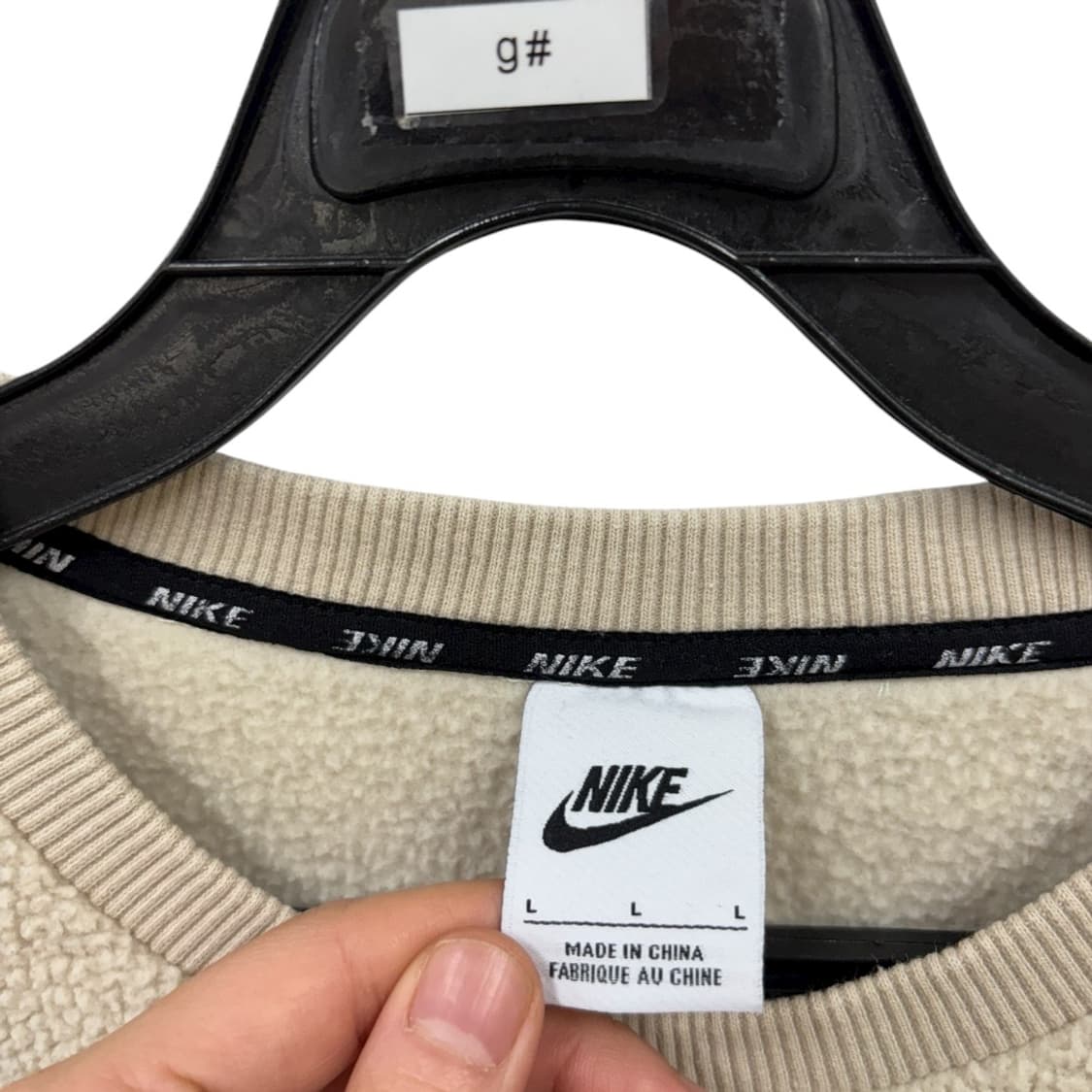 나이키에어 후리스 맨투맨 상품이미지5