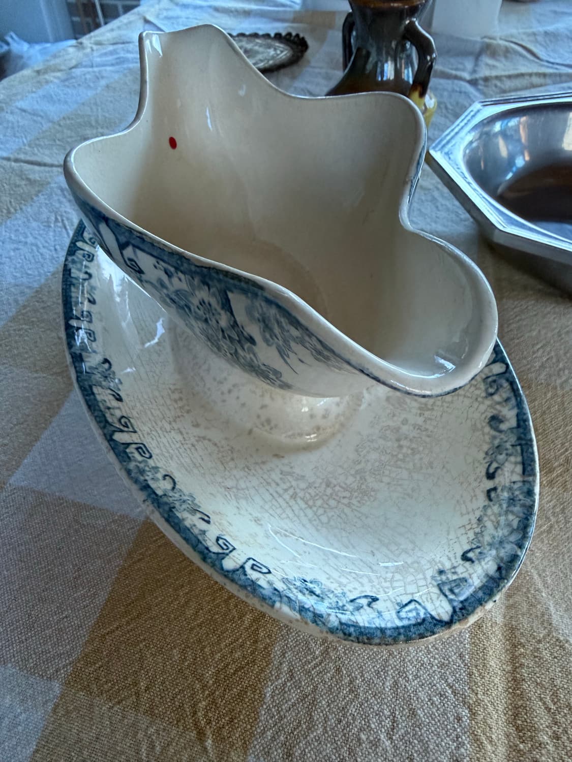 빈티지프랑스 생 아망 그레이비보트 상품이미지7