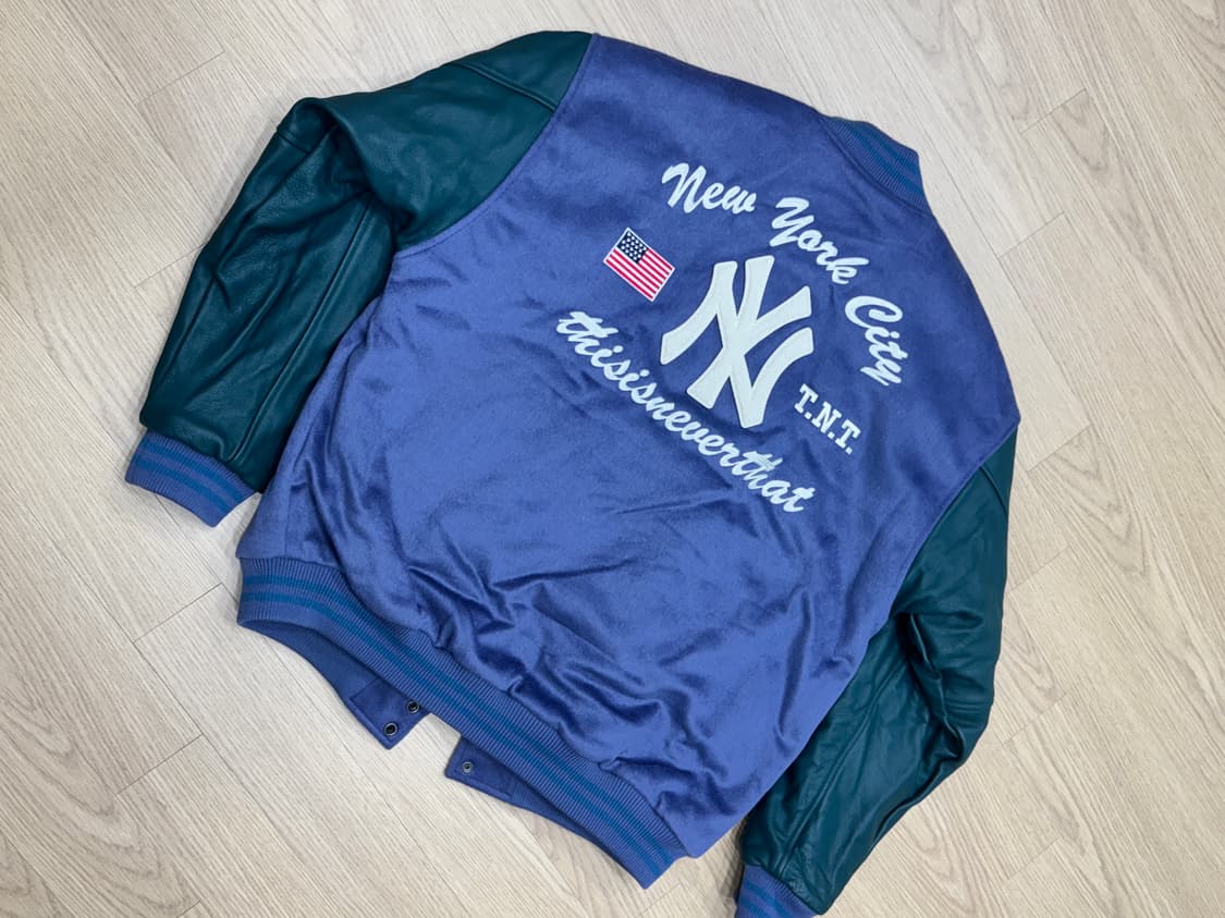디네댓 x 뉴에라 x MLB 양키스 바시티 자켓 상품이미지3