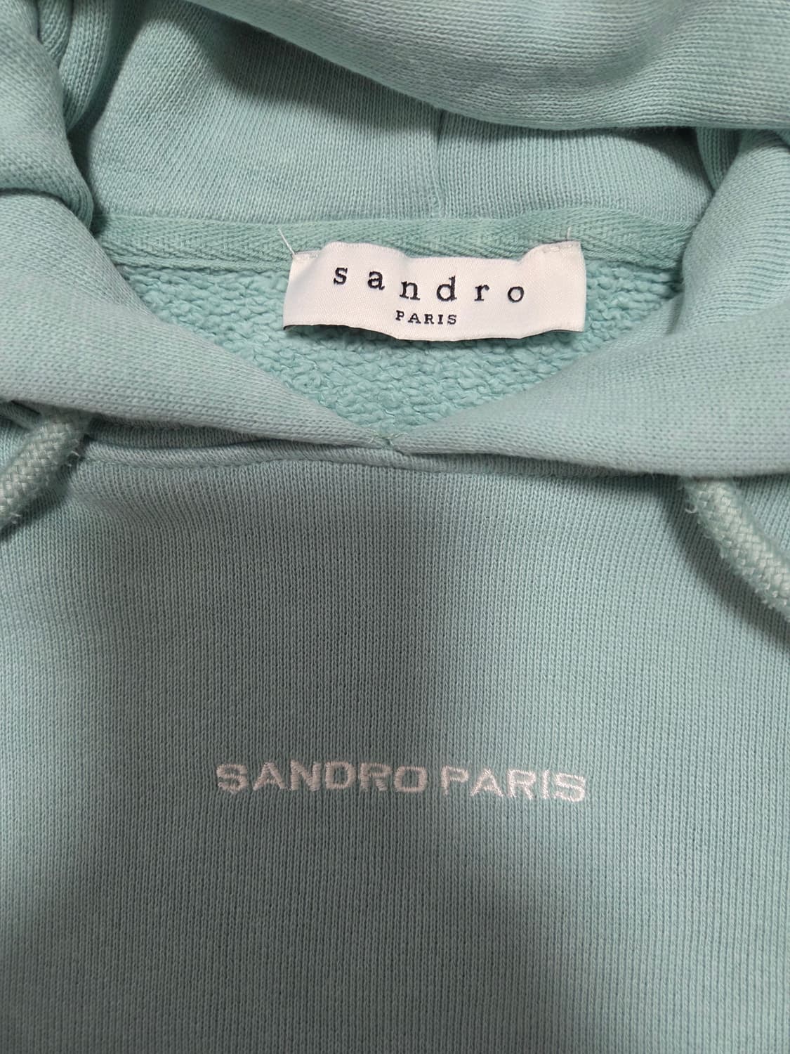산드로 공용 후드티 상품이미지7