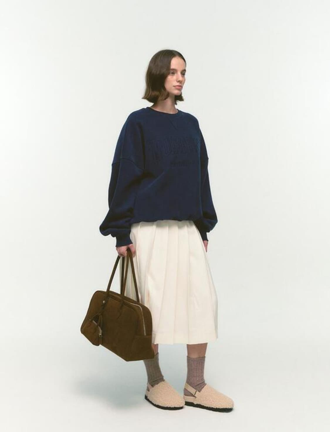 누아르나인 스웨이드백 브라운 상품이미지3