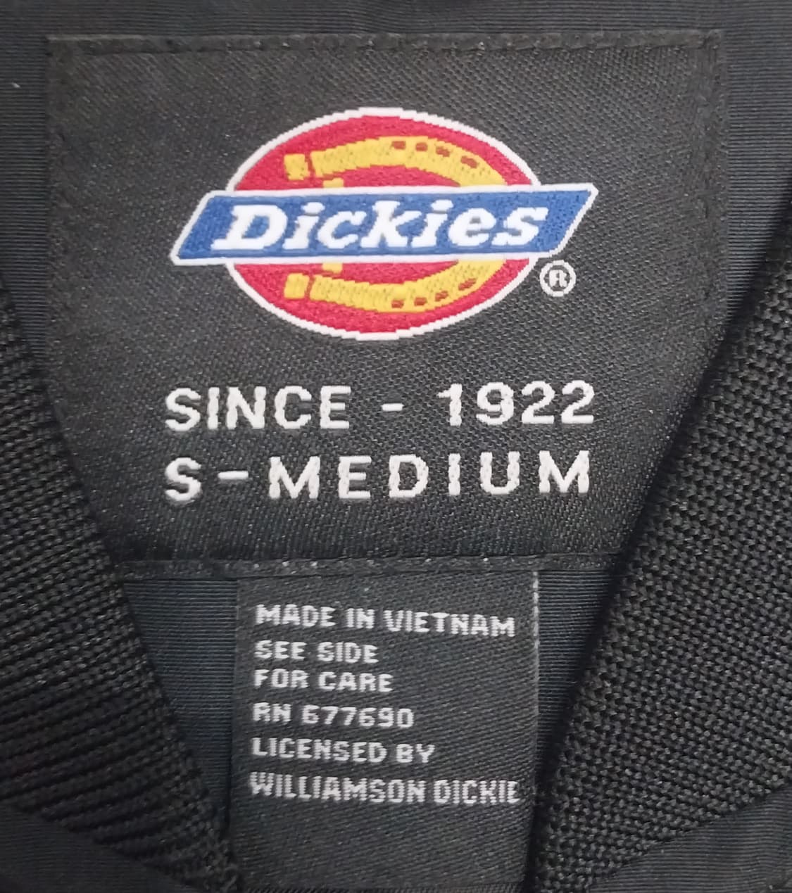 디키즈 블랙 롱 봄버 자켓 S (66까지) 상품이미지4