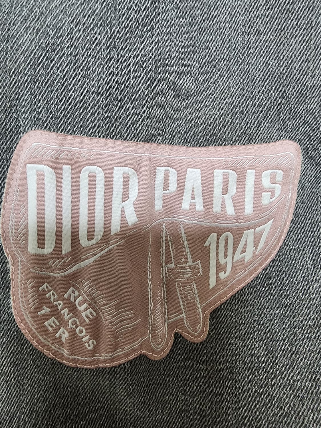Christian Dior 데님 셔츠 회색 39 100-105사이즈 상품이미지5