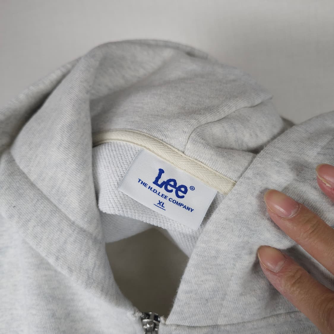 Lee 반집업 후드티 남자110사이즈  상품이미지3