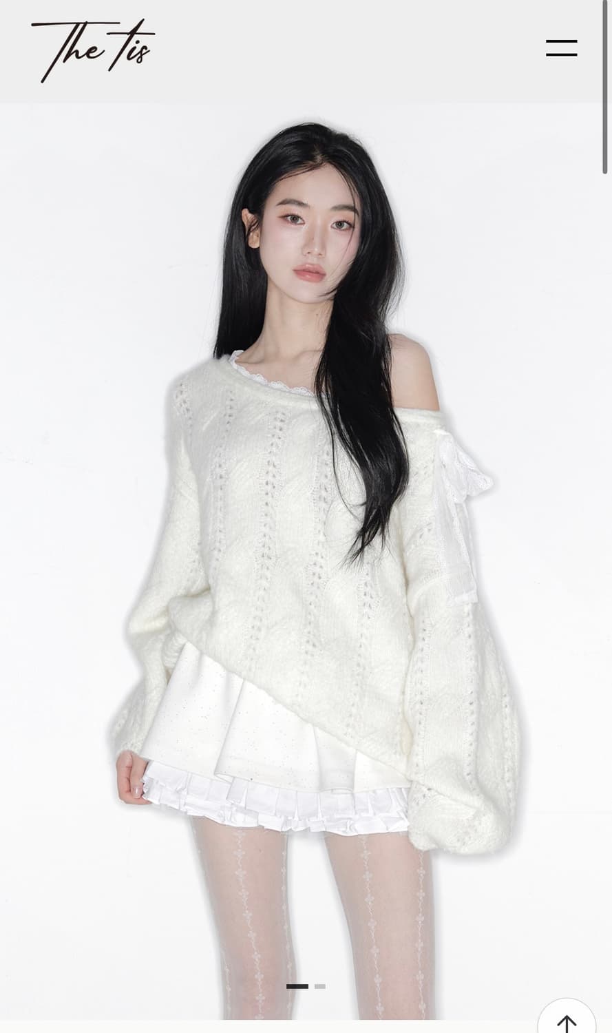 새상품 더티스 소프트베일 니트  상품이미지1