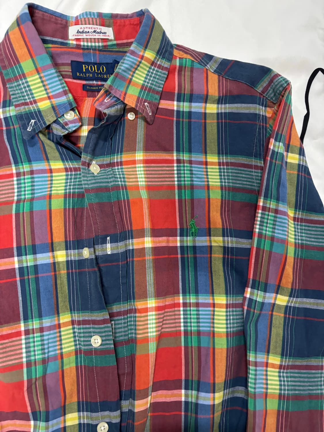 폴로 랄프로렌 마드라스셔츠 상품이미지6