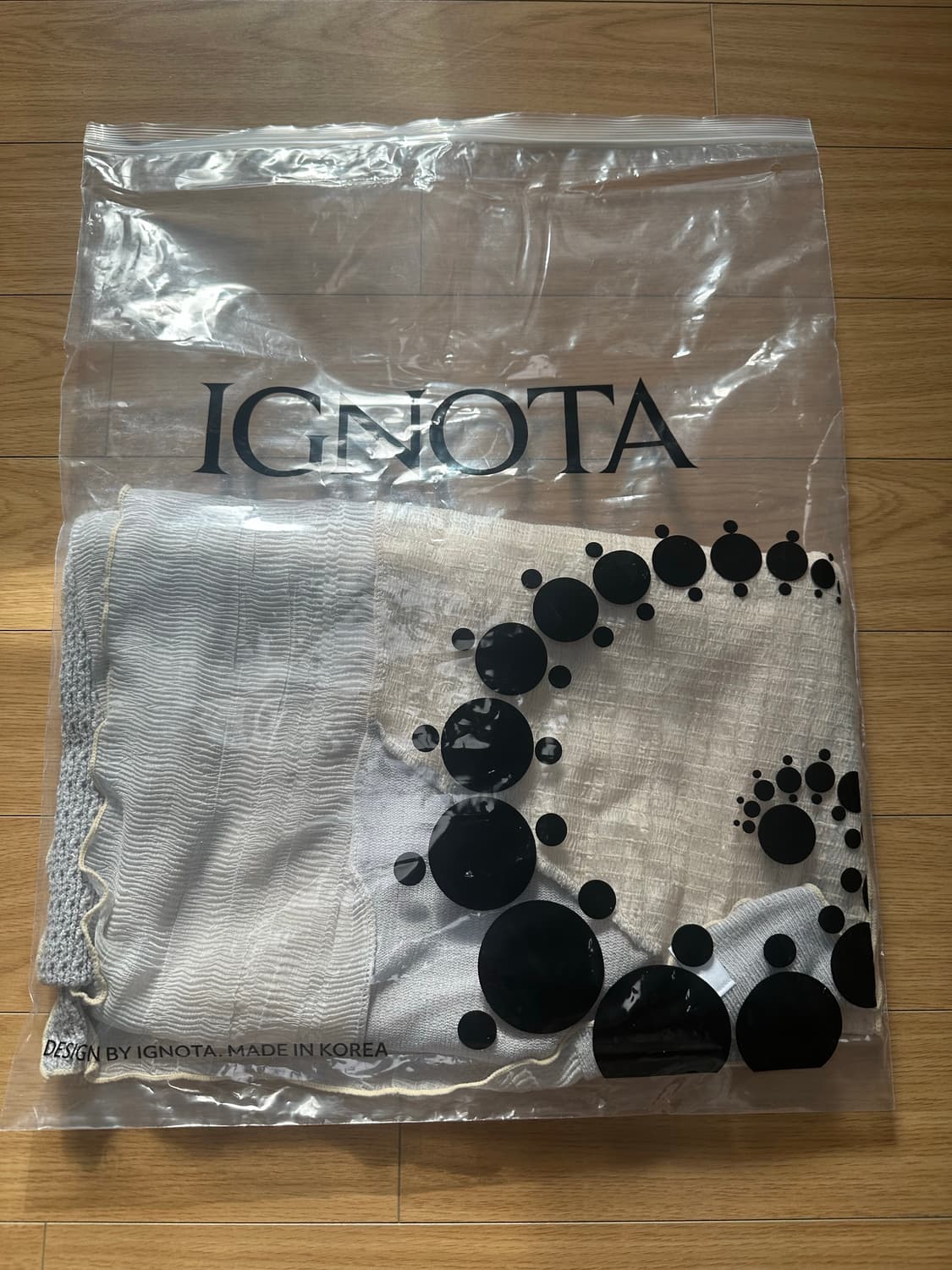 이그노타 코어:13 스카리피케이션 스카프 라이트 그레이(이그노타 스카프) 상품이미지4