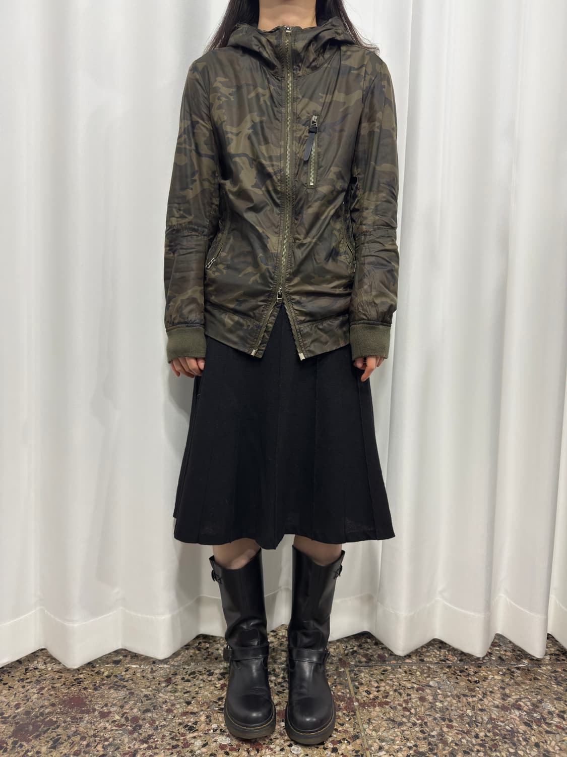 ships camo hood twoway jacket 상품이미지2