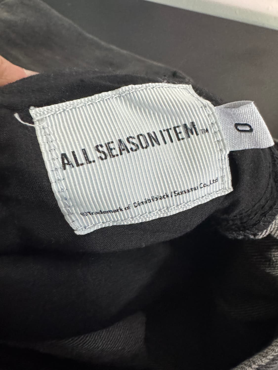 디미트리블랙 빈티지 워싱 흑청 데님팬츠 29.1인치 상품이미지4