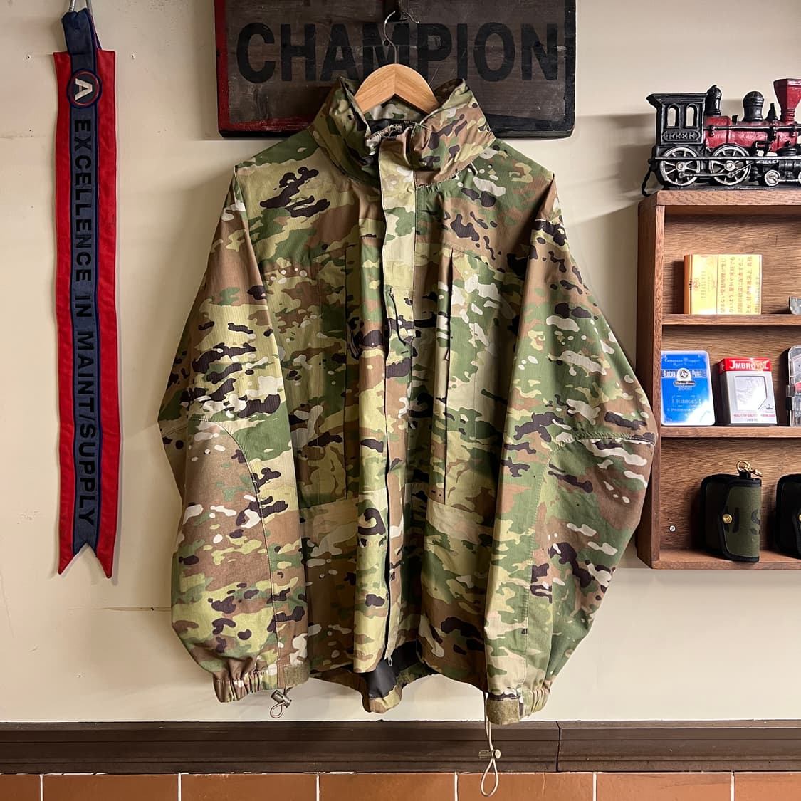 미군 오리지널 멀티캠 팩라이트 자켓 데드스탁 S / M / L / XL  상품이미지6