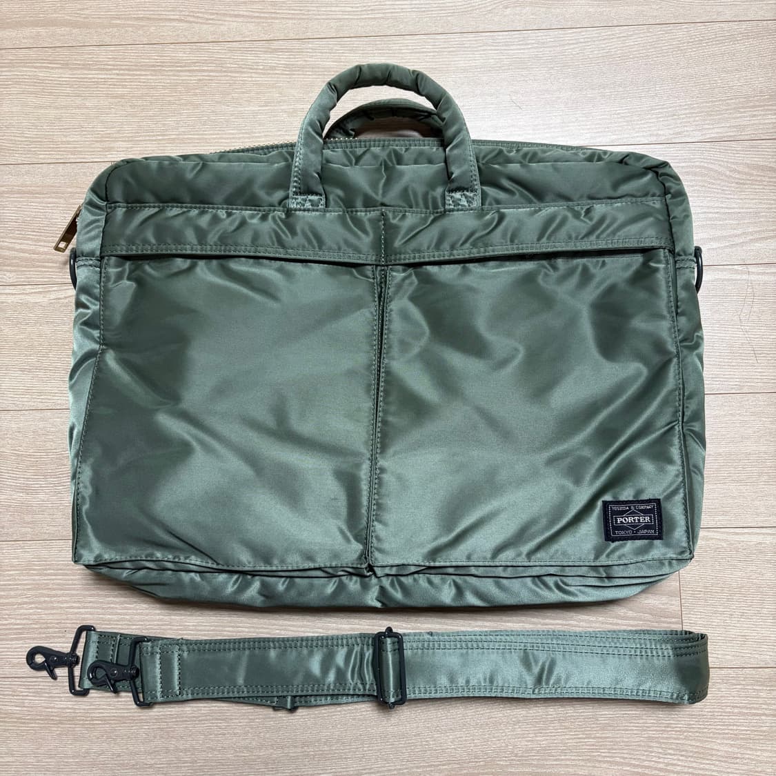 요시다포터 porter 2way 브리프케이스 노트북가방 신형 세이지그린  상품이미지1