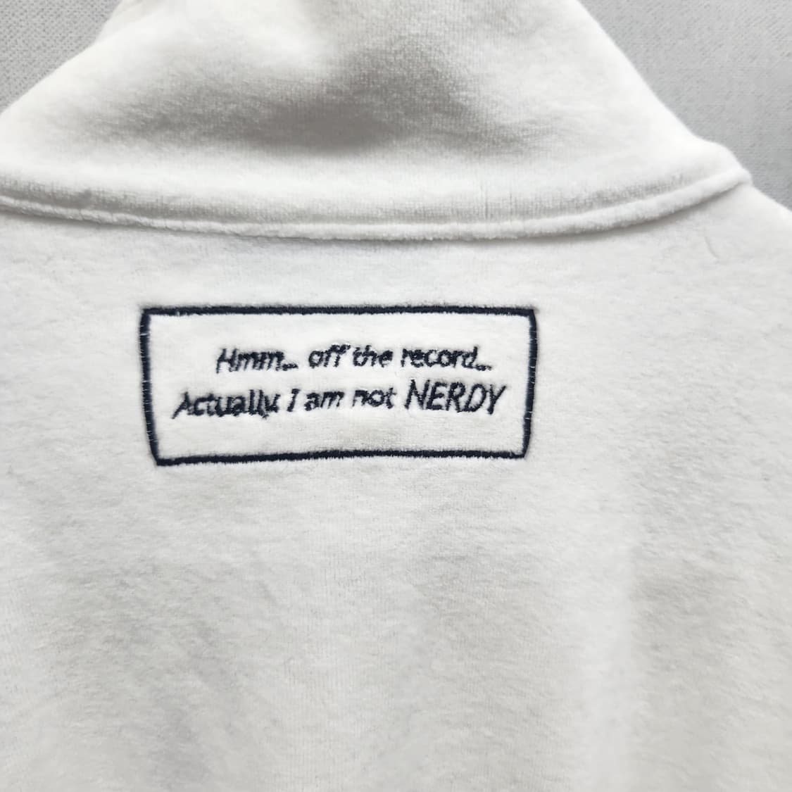 널디 로고 사이드라인 벨벳 져지 M(XL) 상품이미지5