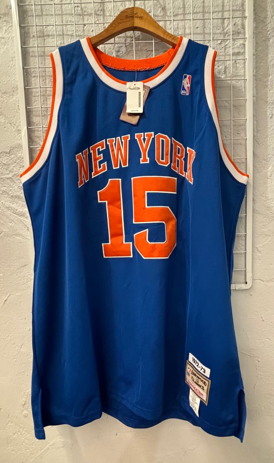 미첼&네스 NBA 뉴욕닉스 유니폼 슬리브리스 3XL 상품이미지1