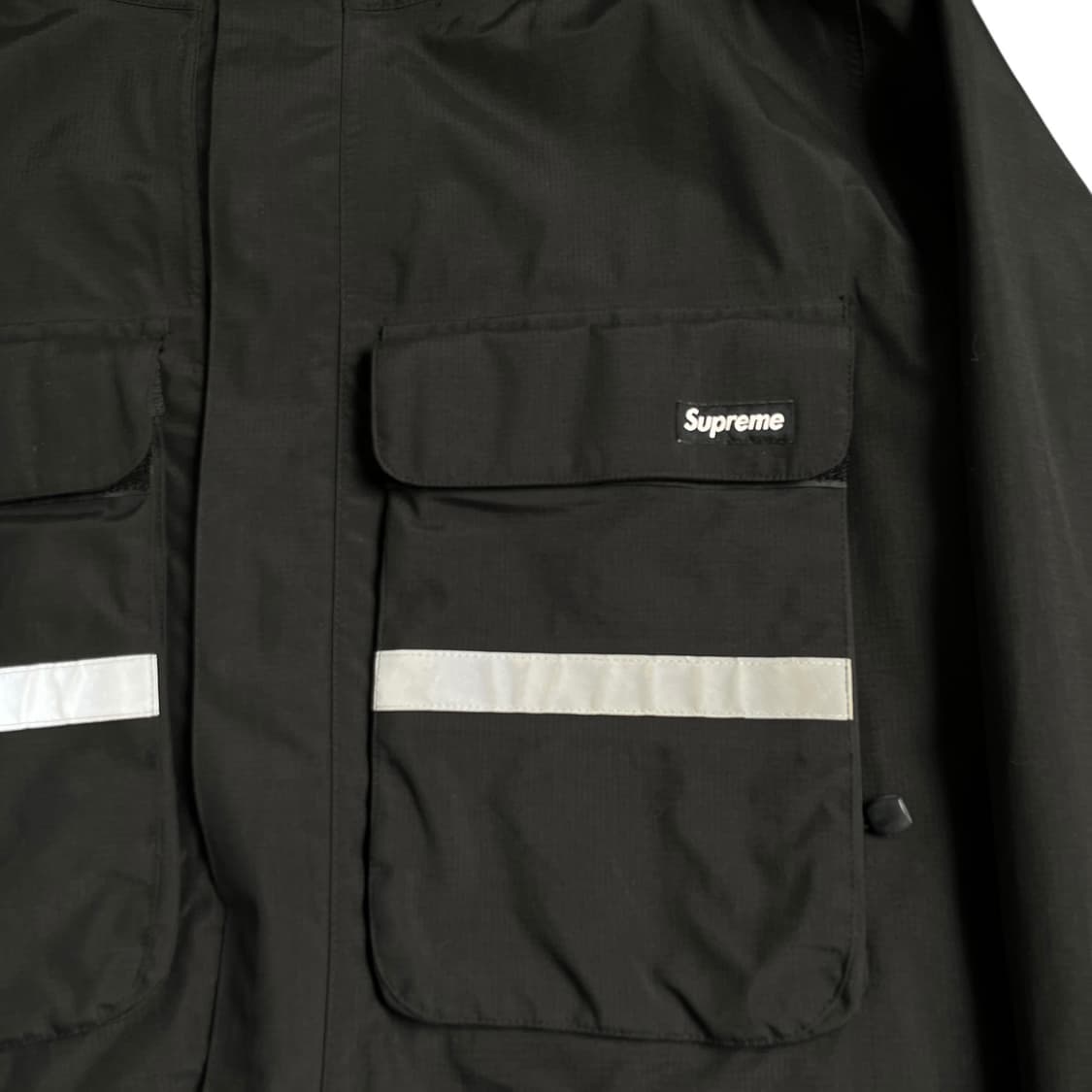 Supreme 슈프림 하이비스 바람막이 자켓 블랙 14fw 상품이미지4
