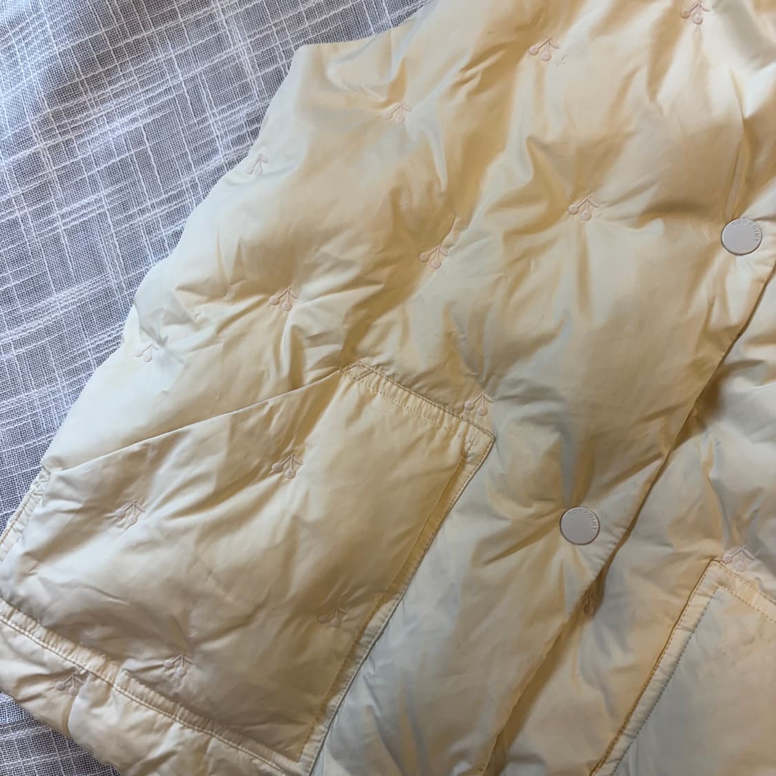 Bonpoint 봉쁘앙 앵두 퀄팅 조끼 (11살 이상)    상품이미지4