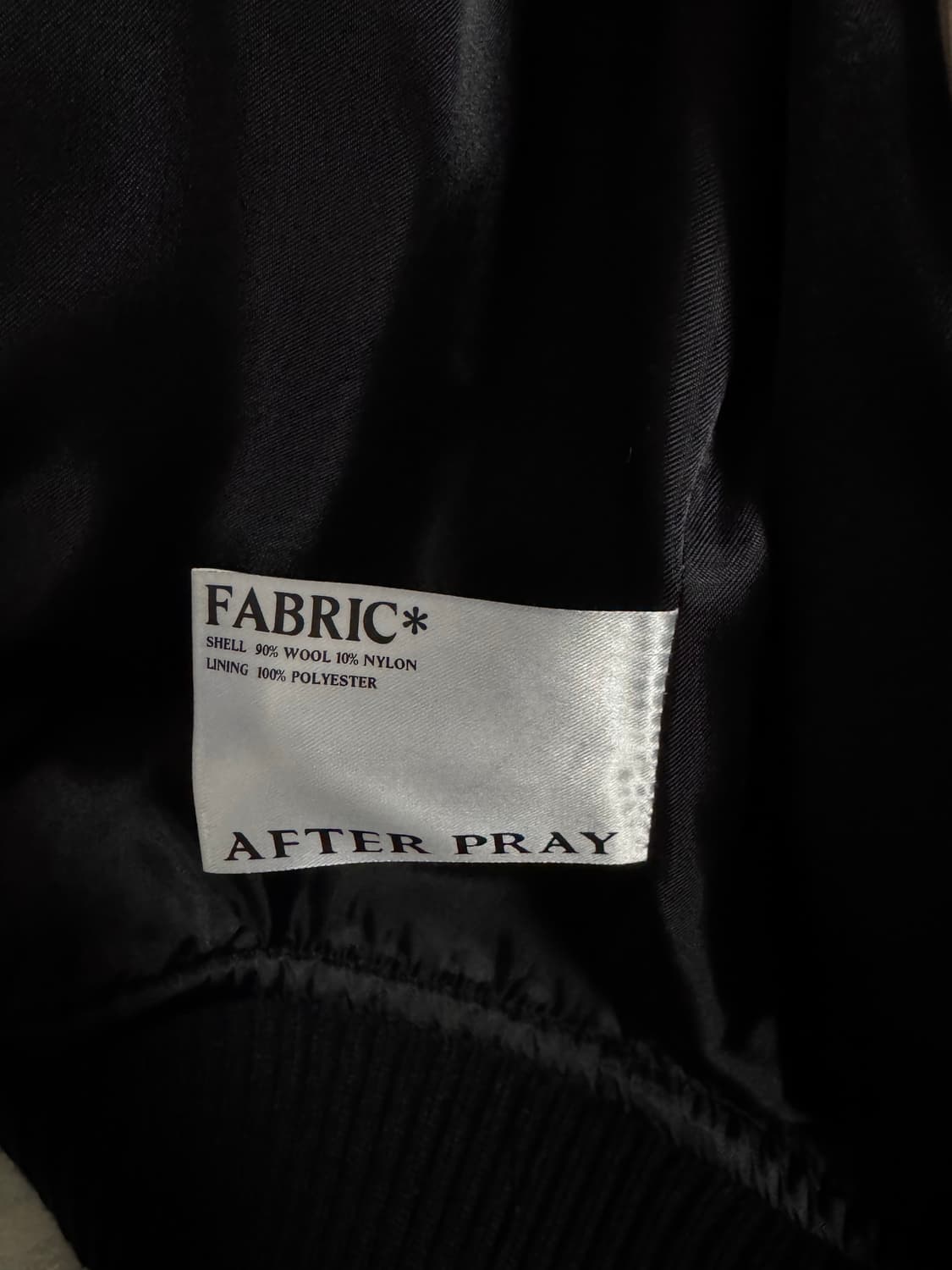 애프터프레이 더플 블루종/하프 코트(L) 상품이미지7