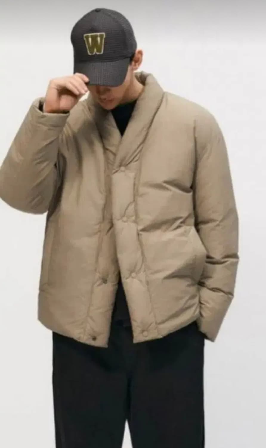 자라 로브 패딩 점퍼 상품이미지2