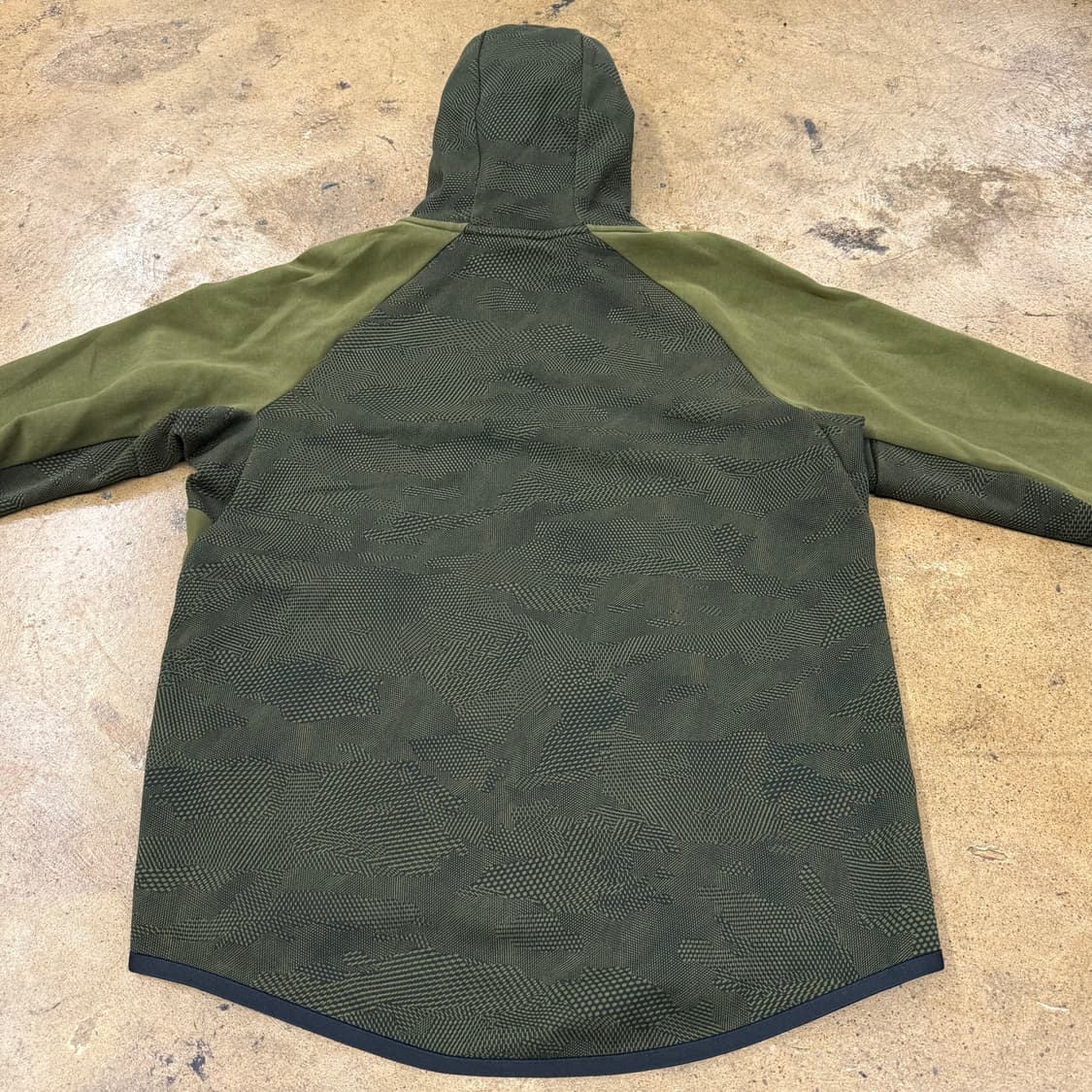 [정품/XL] 나이키 테크플리스 후드집업 카키 b19 상품이미지4