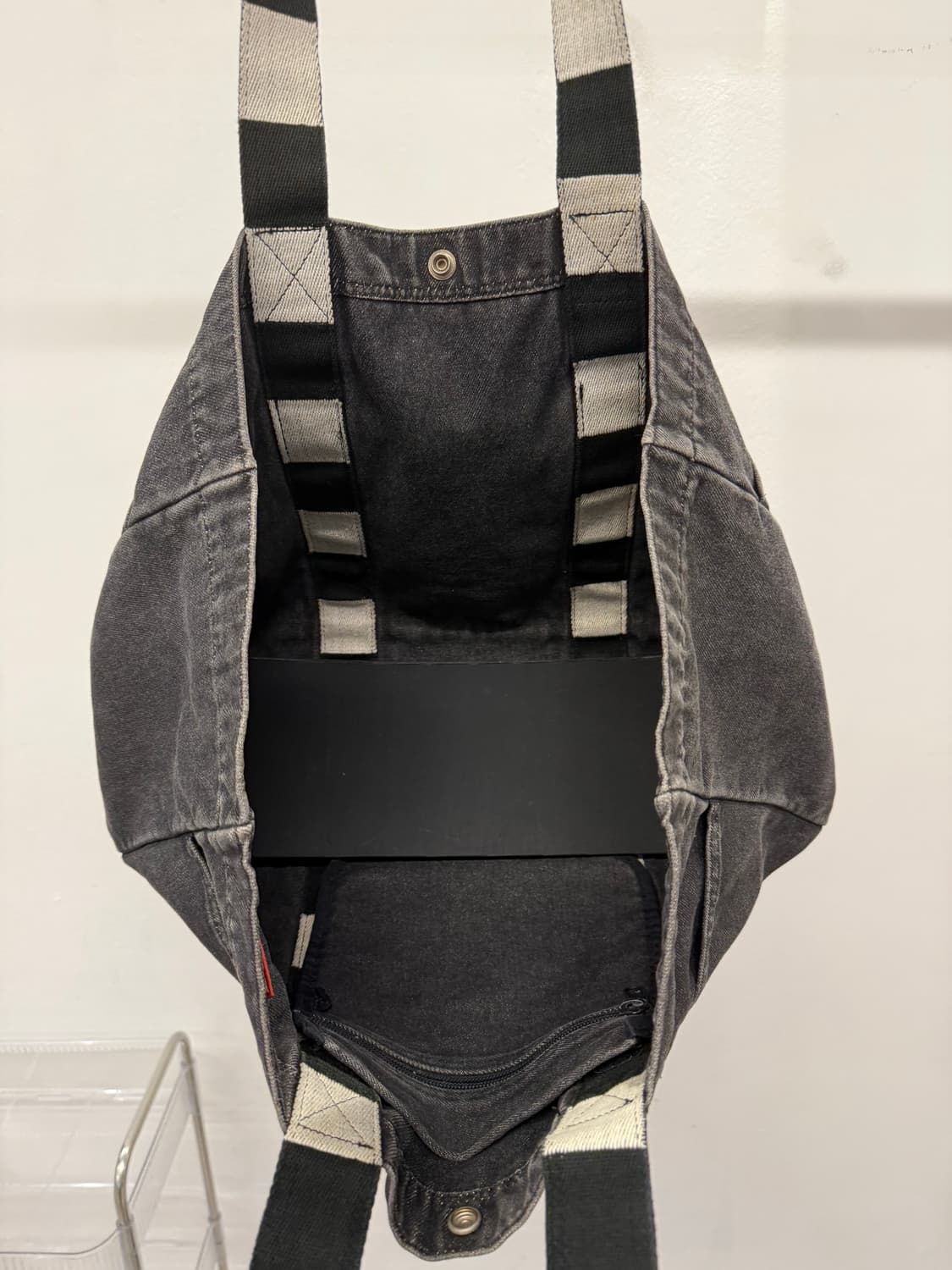 Porter Black Denim Bag 상품이미지4