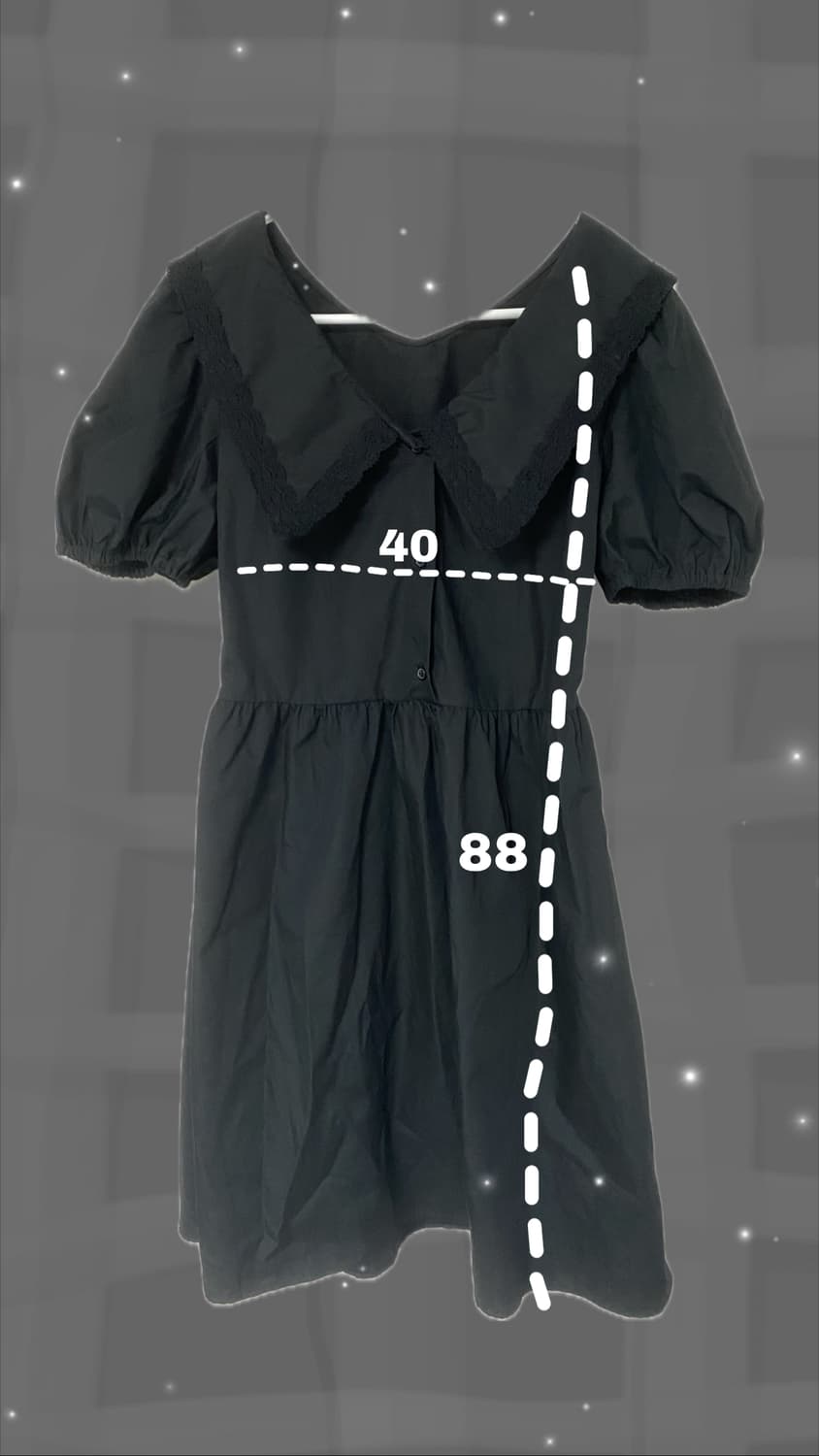 GU 공겜 공포게임 여주 옷 반팔 원피스 빈티지 상품이미지2