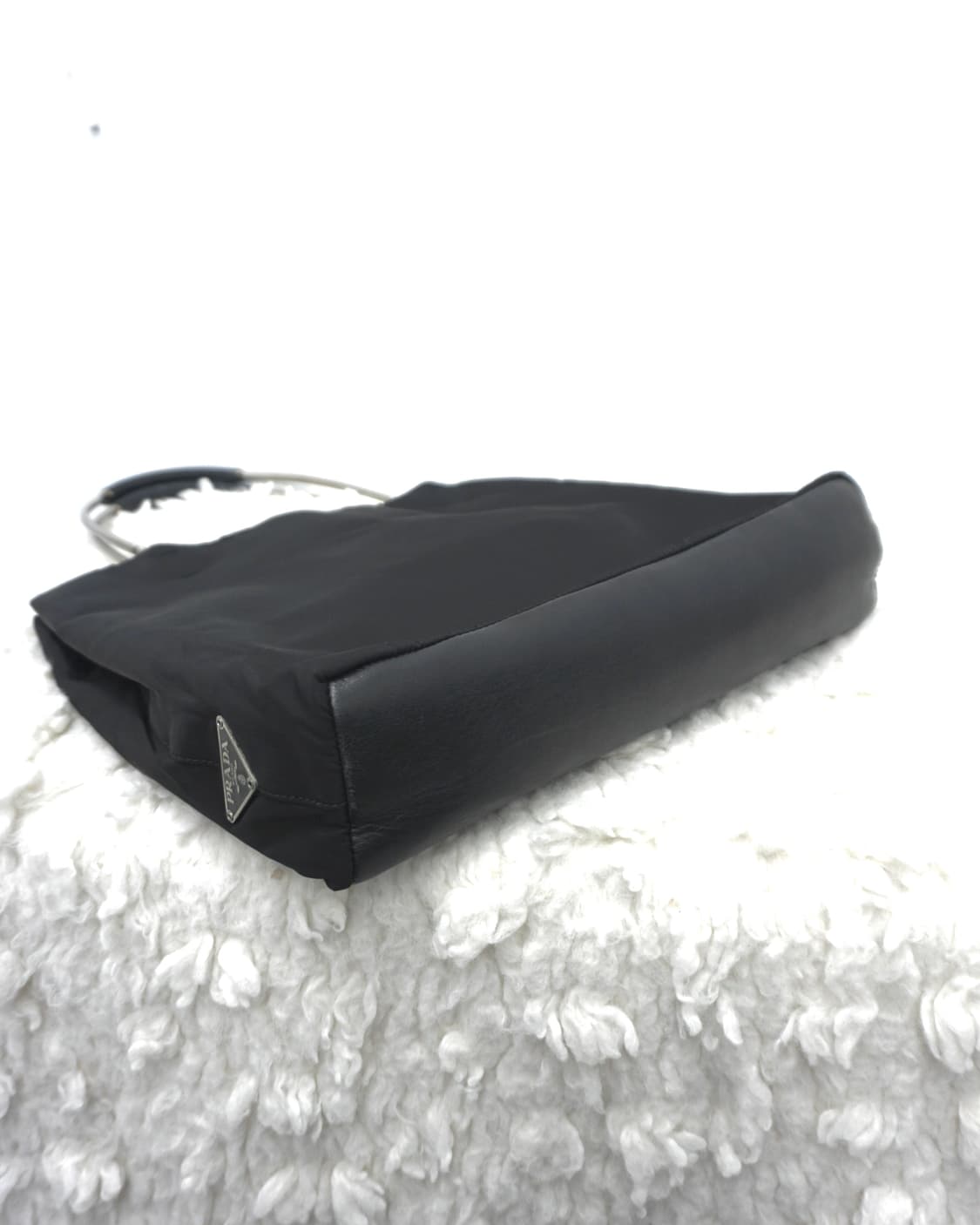 PRADA nylon metal handle tote bag  상품이미지9