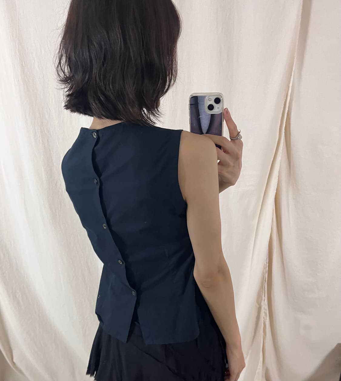 Revillon_ Sleeveless Blouse (Italy) 상품이미지7