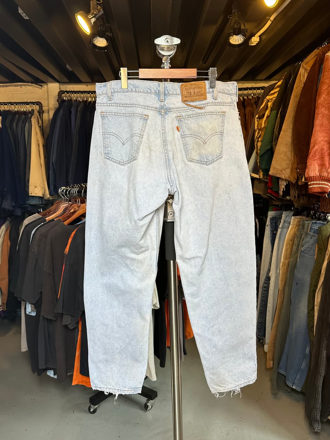 90s 리바이스560 데님 팬츠 36x30 made in usa 상품이미지2