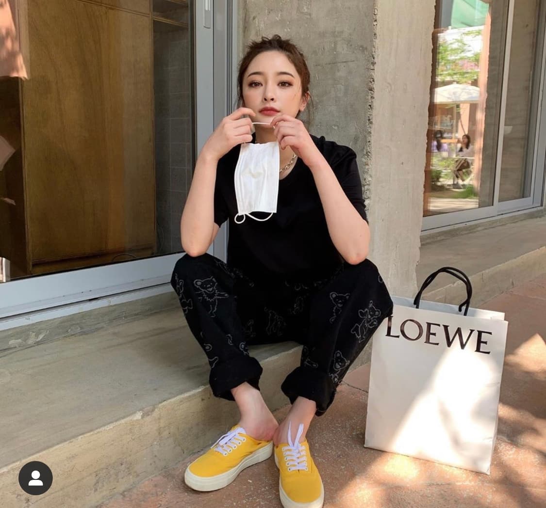 라퍼 LAUGHER 댄싱 베어 팬츠 (블랙) 30 새상품 상품이미지4