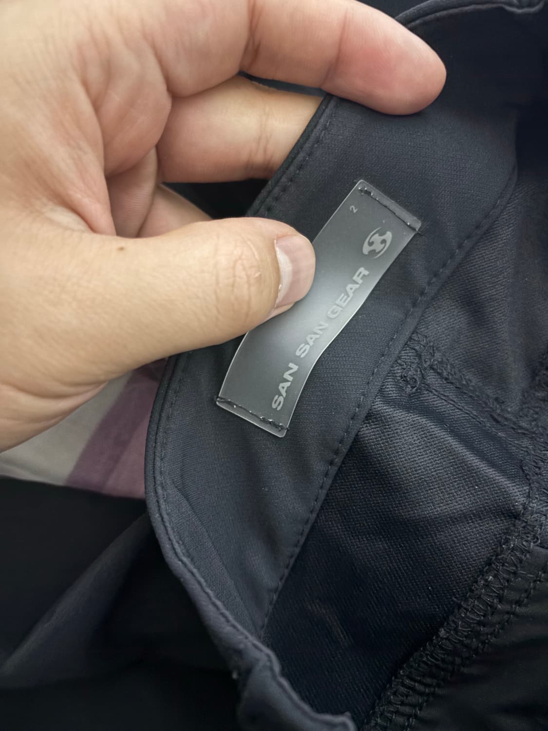 산산기어 사이드 스냅 팬츠 블랙 2 상품이미지4