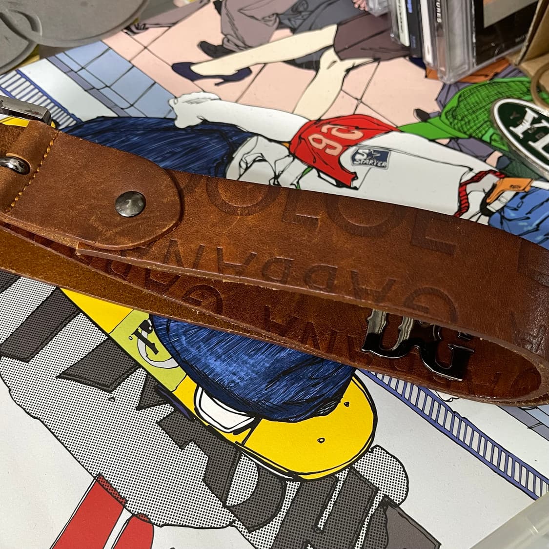 돌체앤가바나 빈티지 레더 벨트 상품이미지4