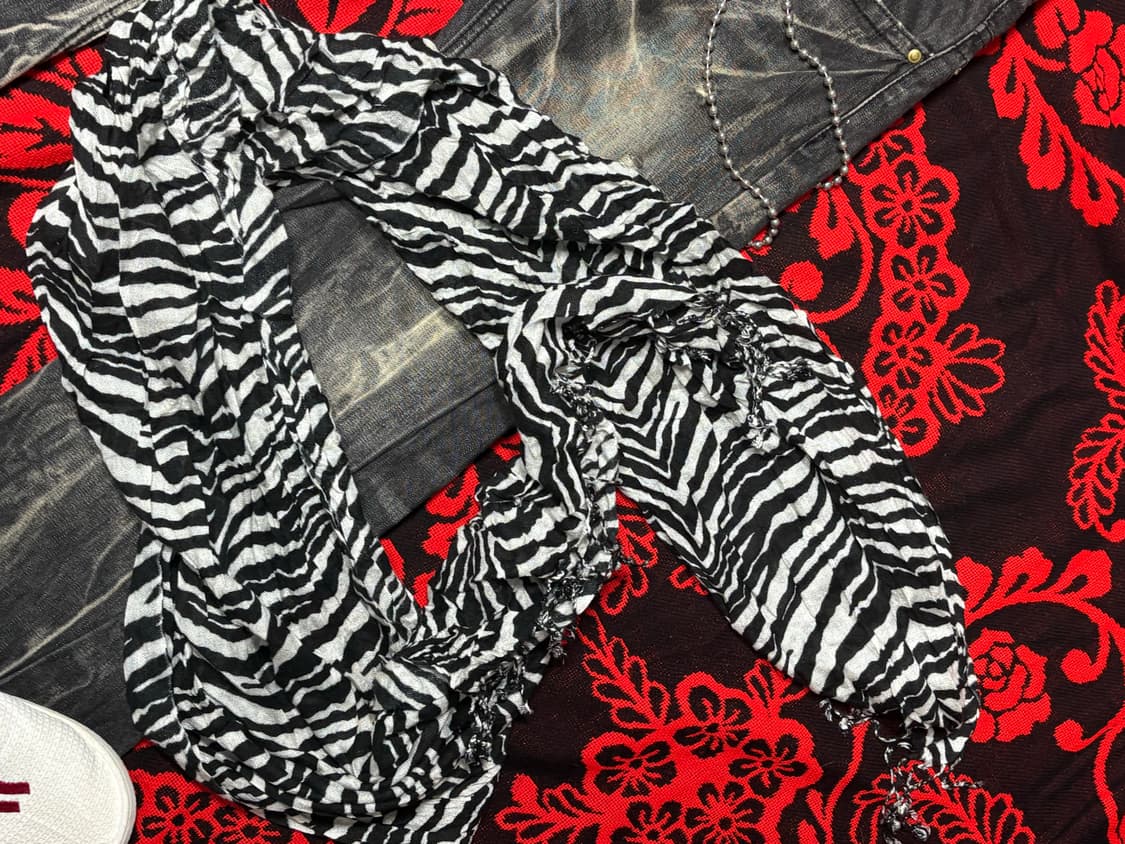Zebra Rock-Punk muffler 상품이미지3