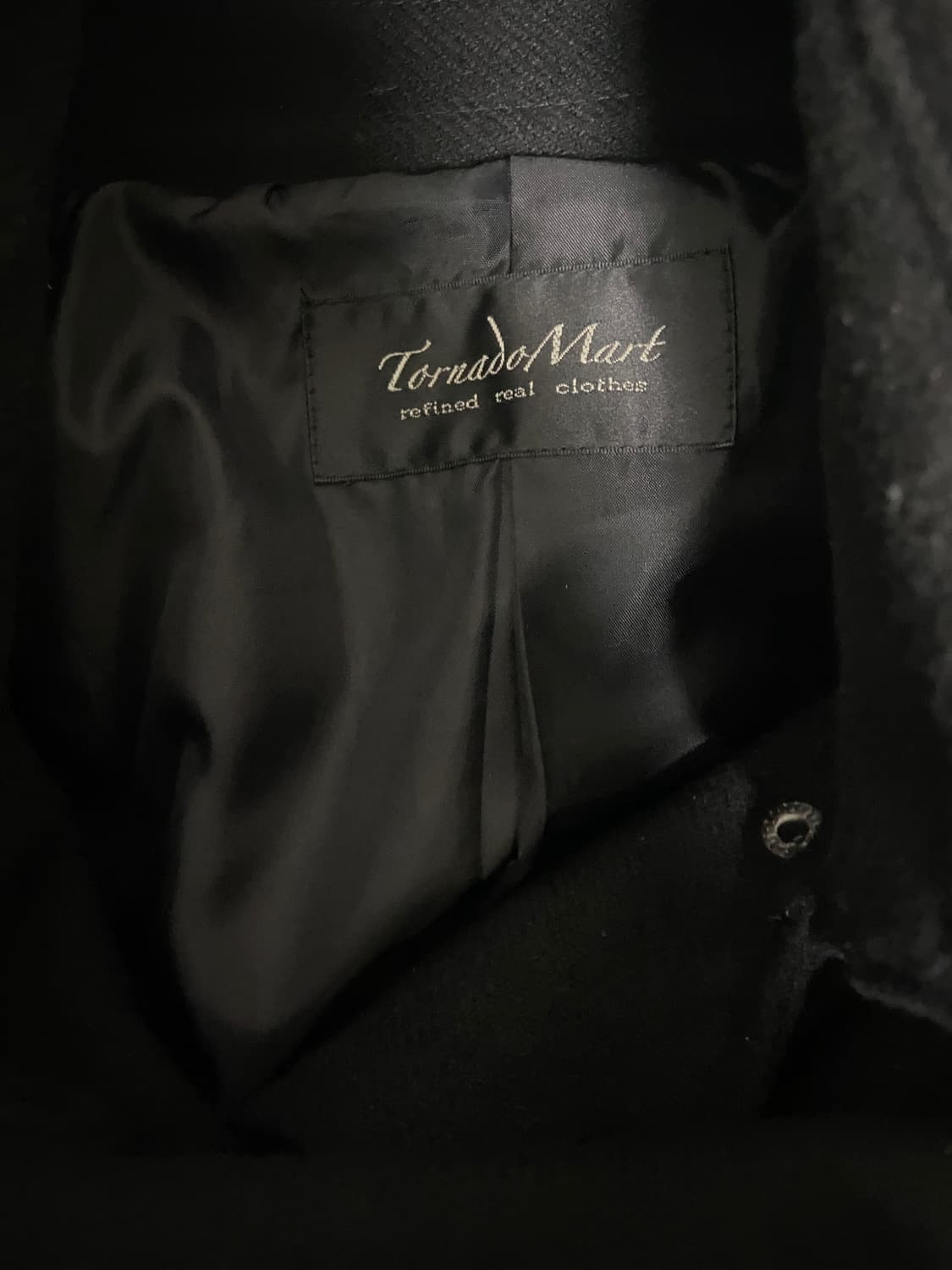 tornado mart 사선지퍼 숏코트 상품이미지6